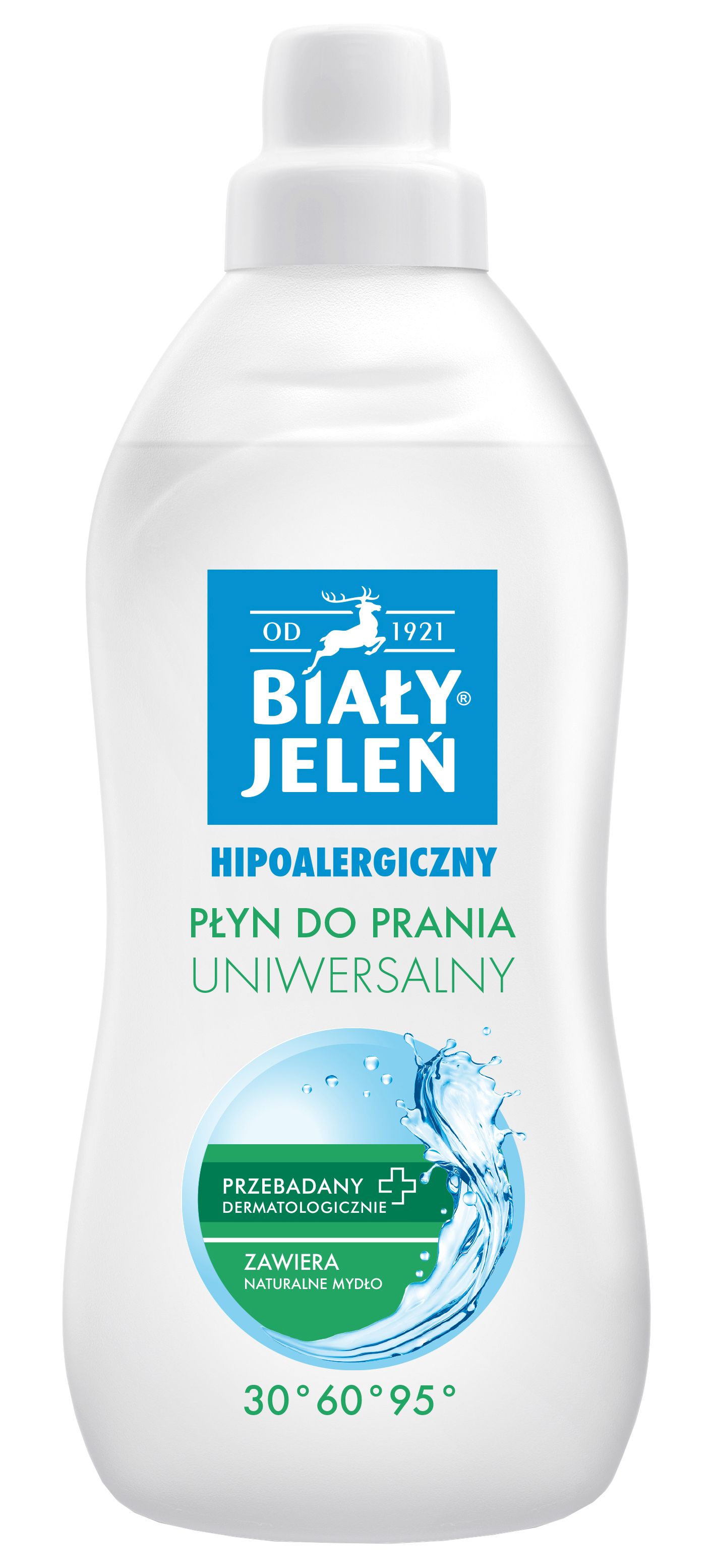 Biały Jeleń Hipoalergiczny Płyn Do Prania Uniwersalny 1L
