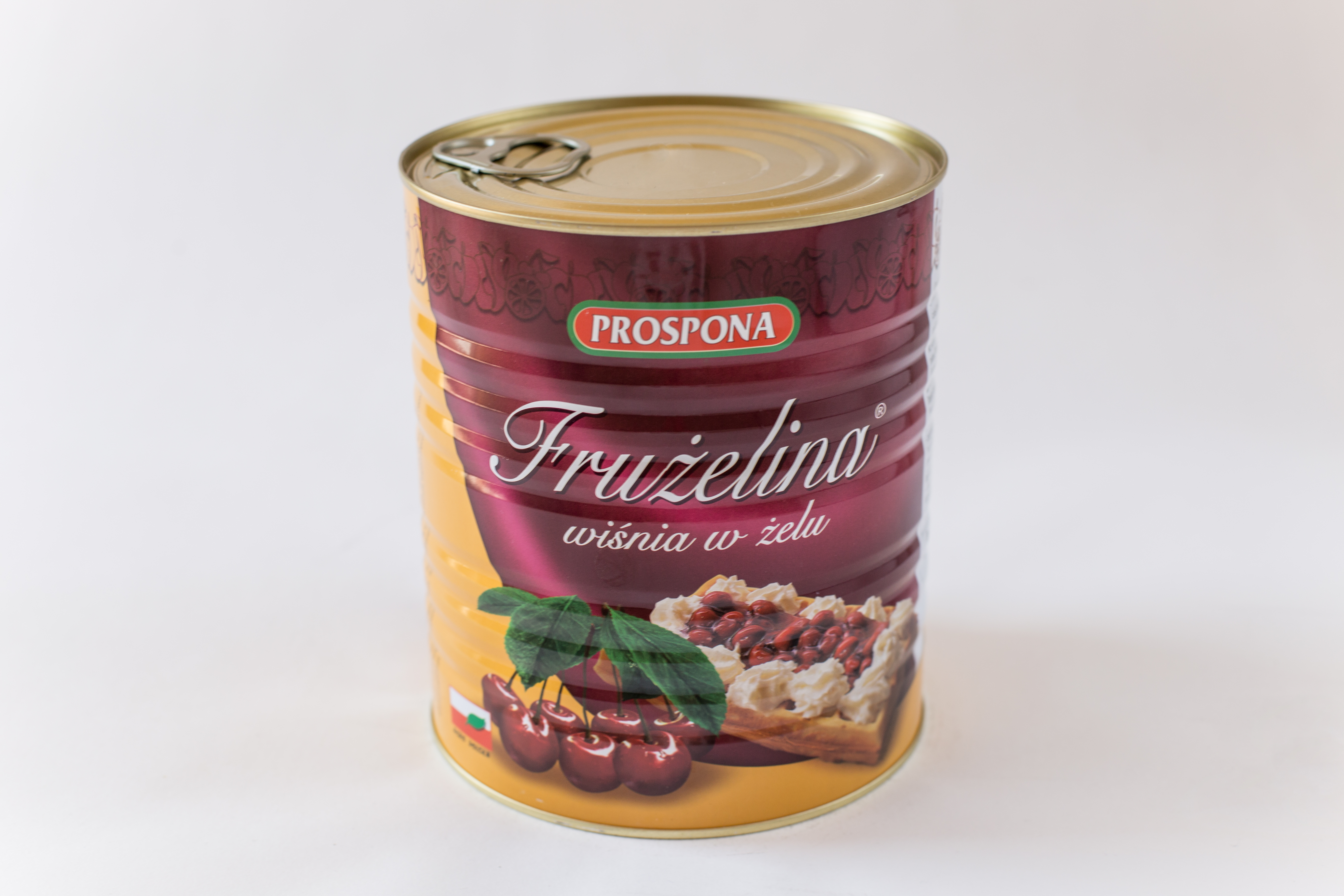 Prospona Frużelina Wiśnia W Żelu 3,2Kg
