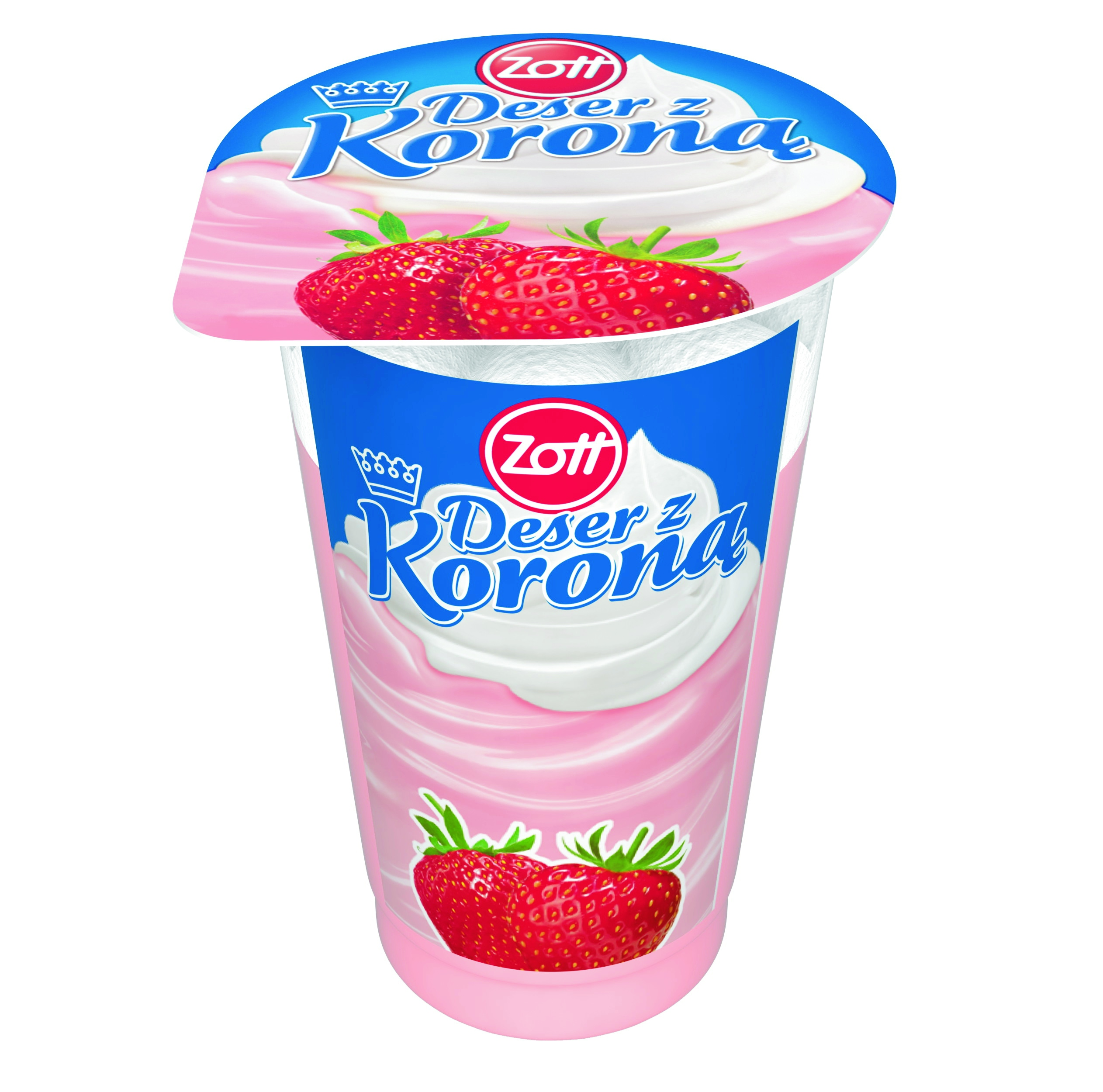 Zott Deser Z Koroną Truskawka 175 G
