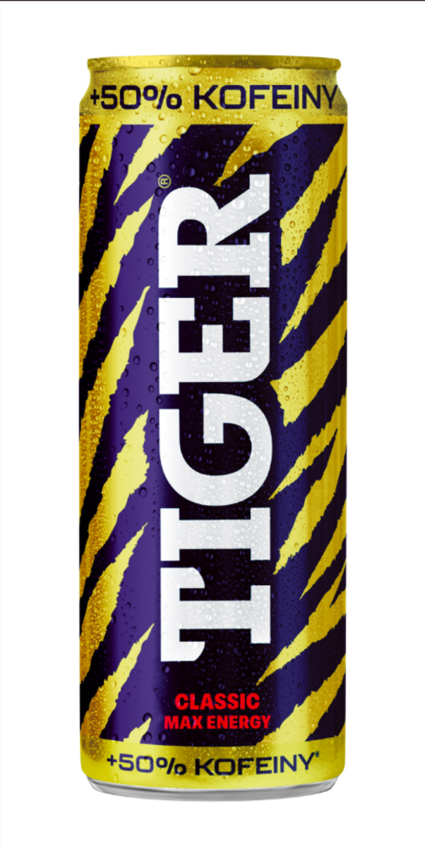 Tiger Max Energy Drink Gazowany Napój Energetyzujący 250 Ml