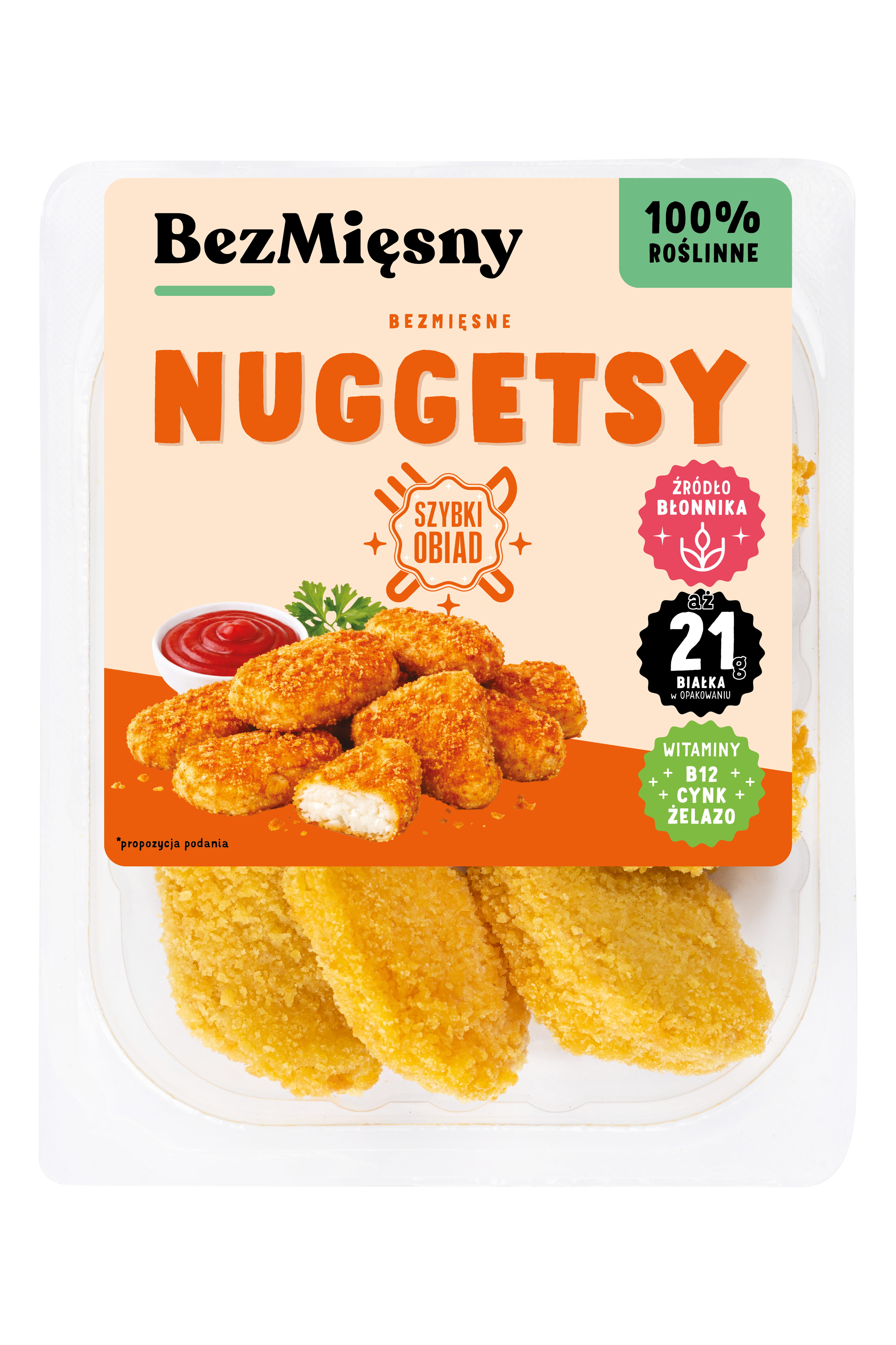Bezmięsne Nuggetsy 150G