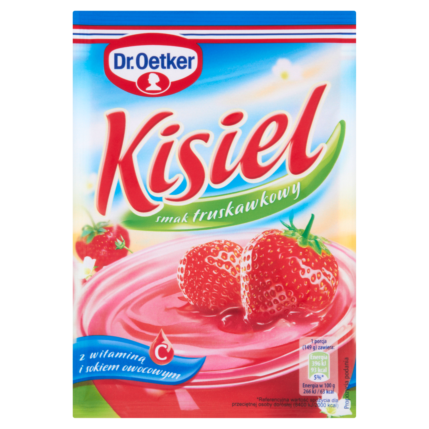 Dr. Oetker Kisiel Truskawkowy 38 G