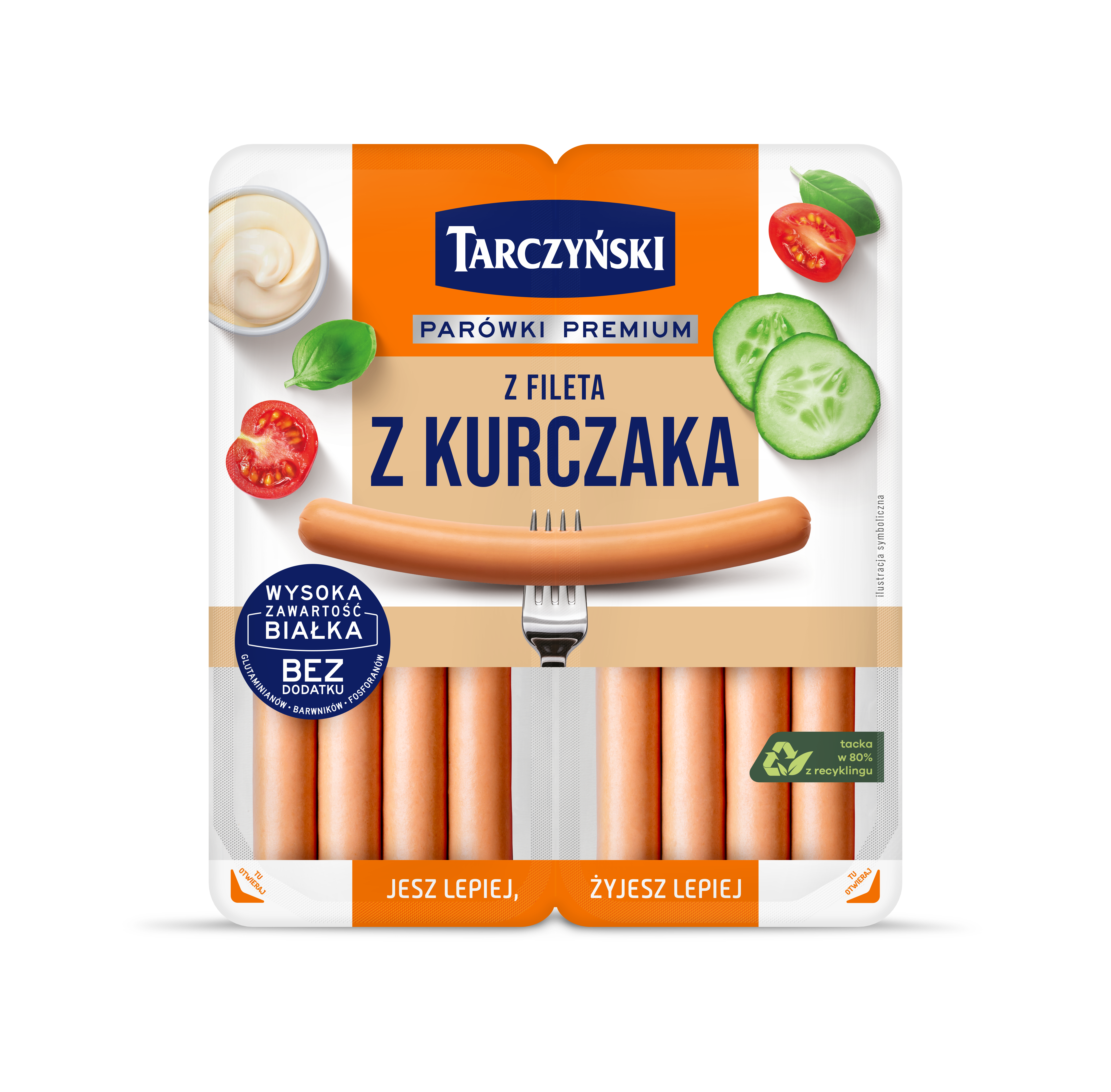 Parówki Z Fileta Z Kurczaka 180 G Tarczyński