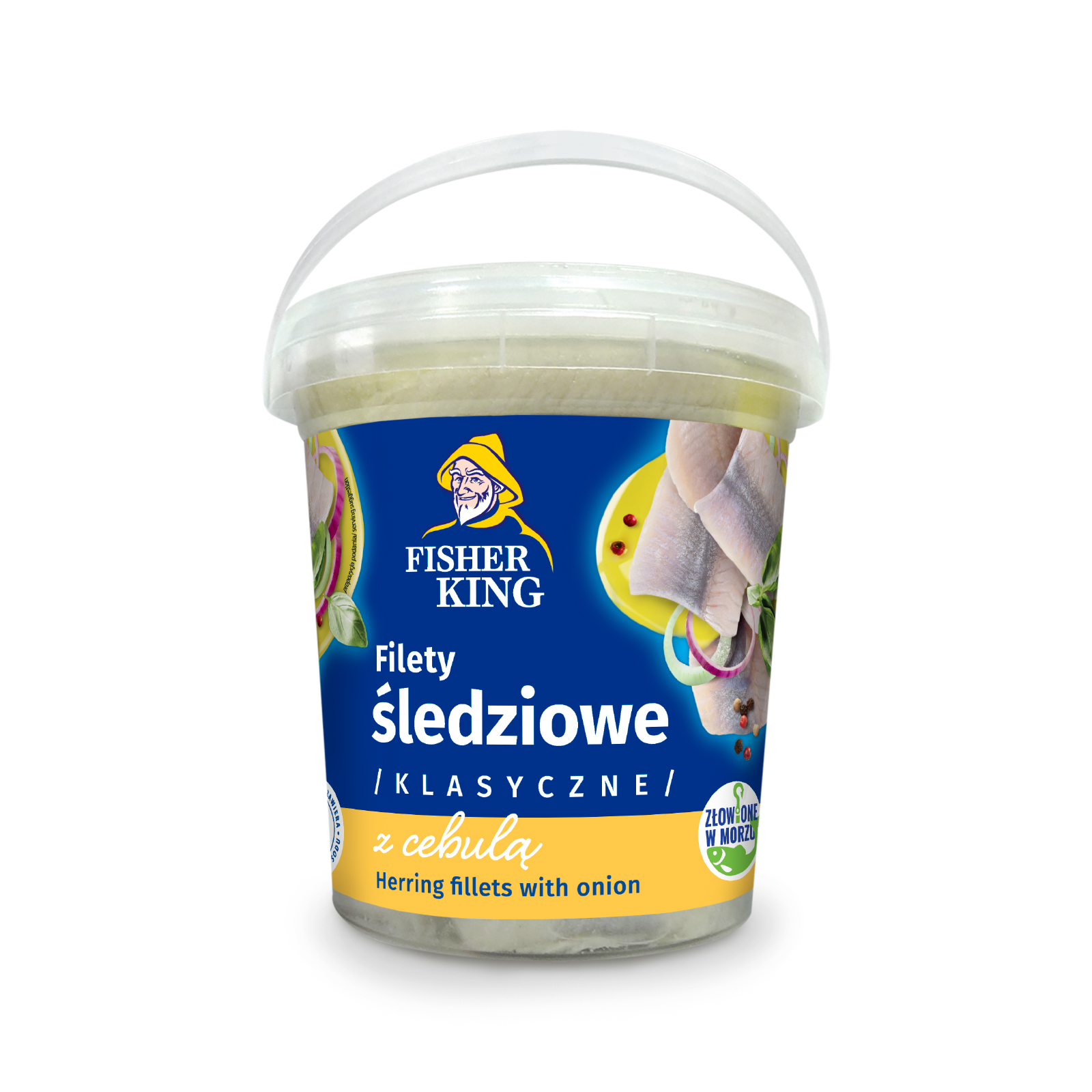 Filety Śledziowe Z Cebulą 1100G Fisherking