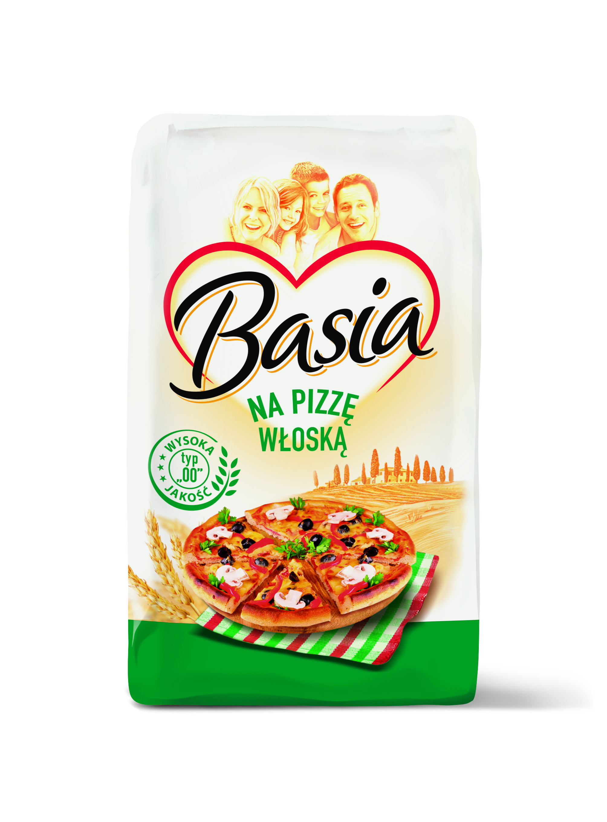 Mąka Pszenna Na Pizzę Włoską Typ 00 Basia 1 Kg