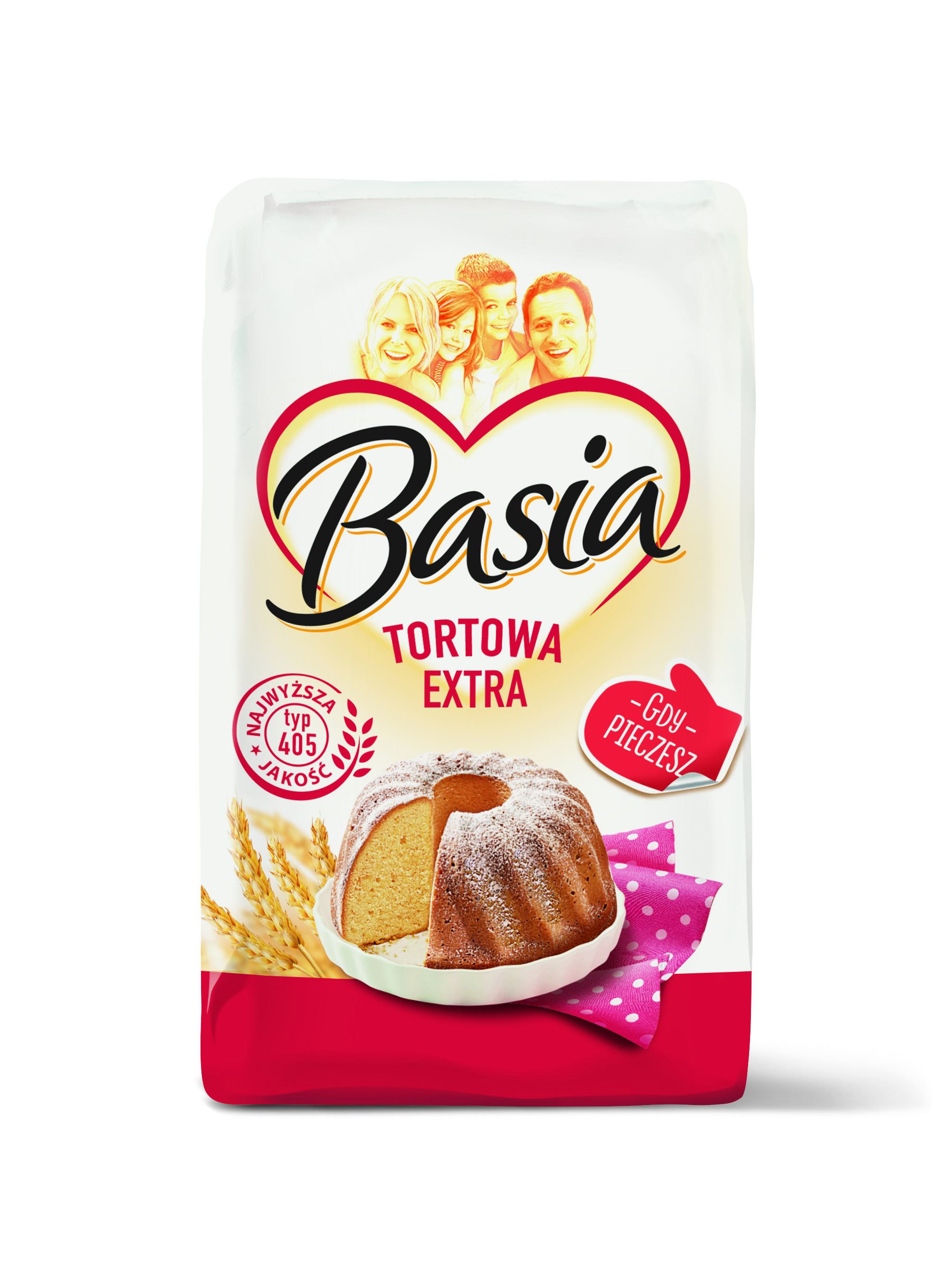 Mąka Pszenna Ekstra Tortowa Typ 405 Basia 1 Kg