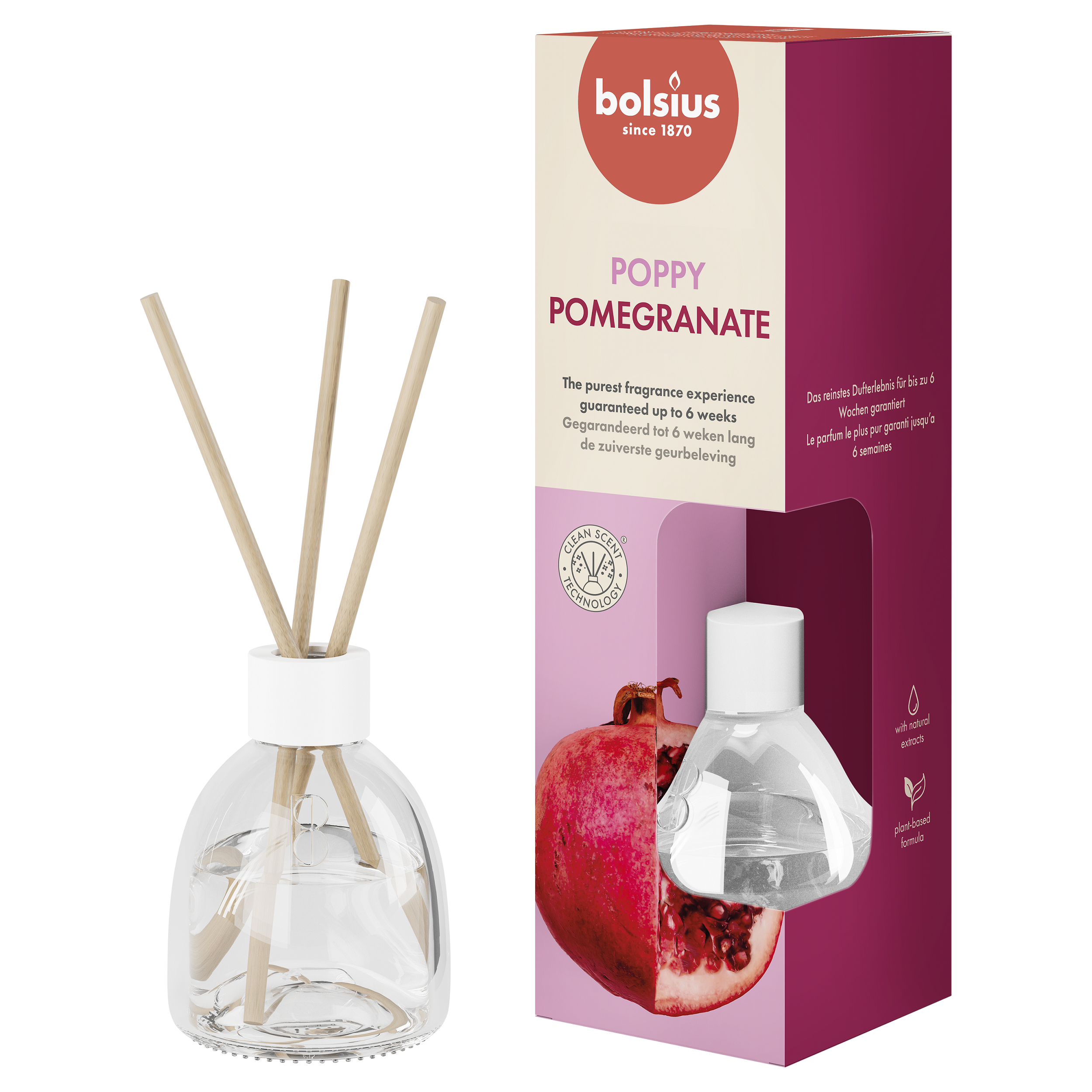 Bolsius Dyfuzor Zapachowy 60Ml True Scents Granat