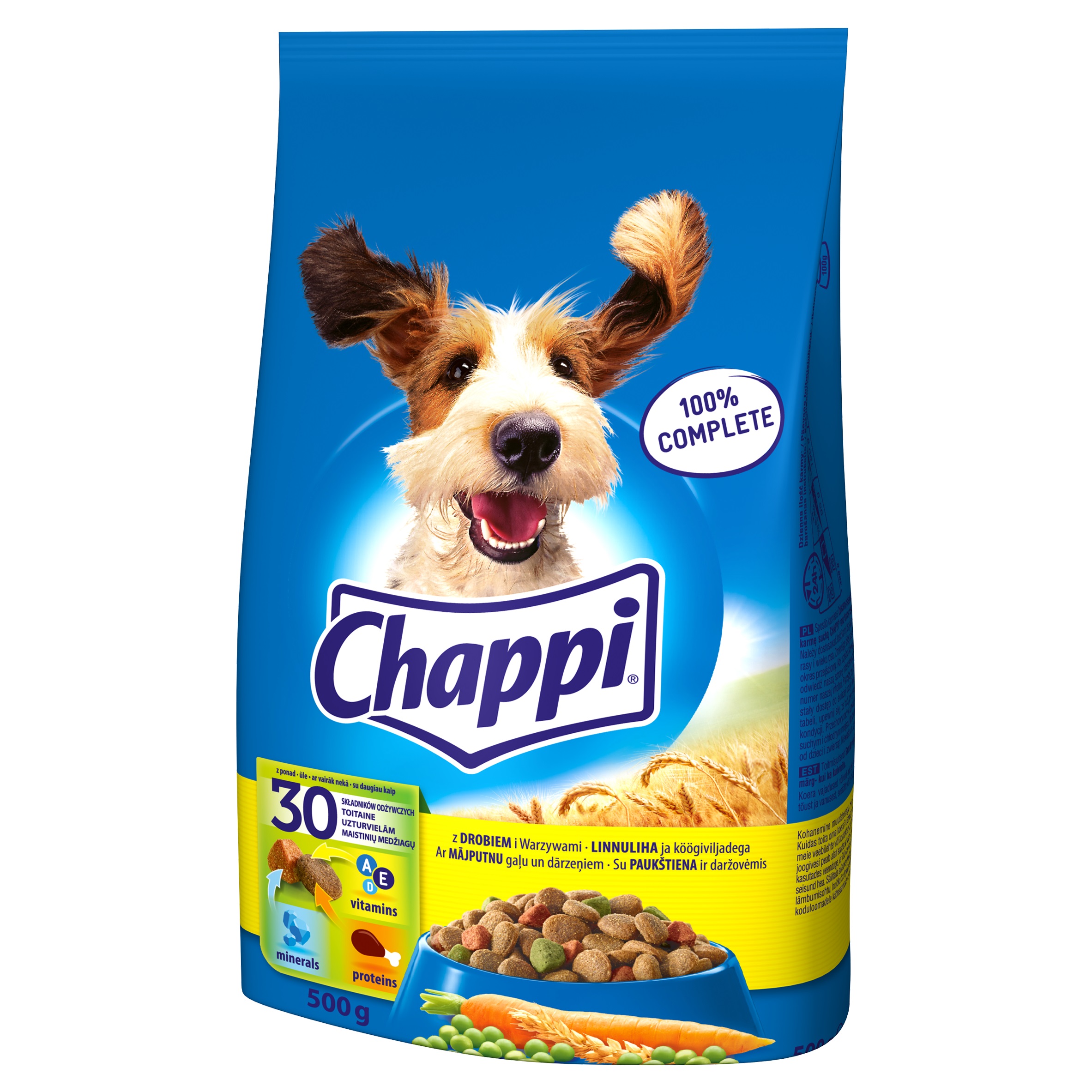 Chappi Sucha Zdrobiem 500G