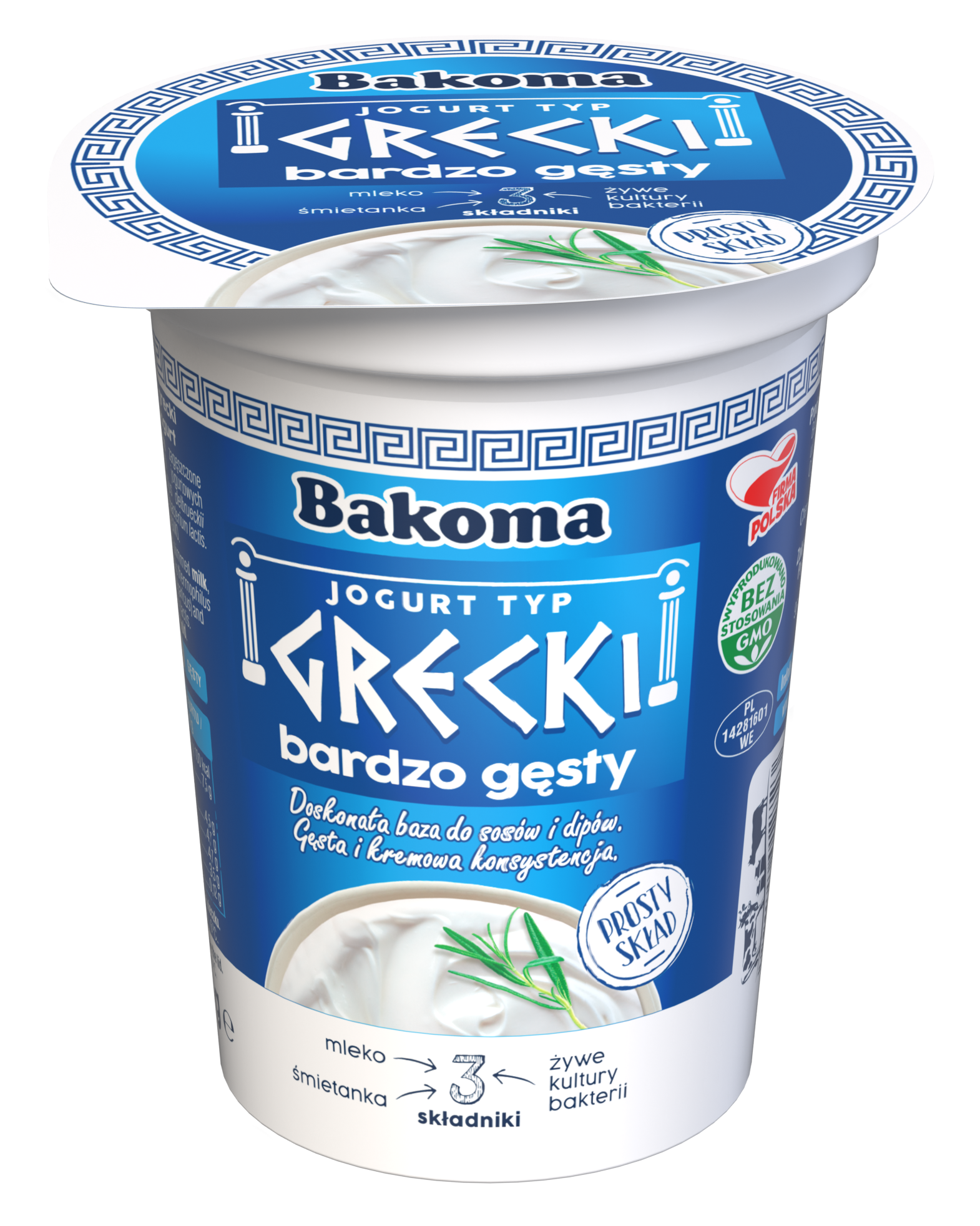 Jogurt Naturalny Typ Grecki 370G