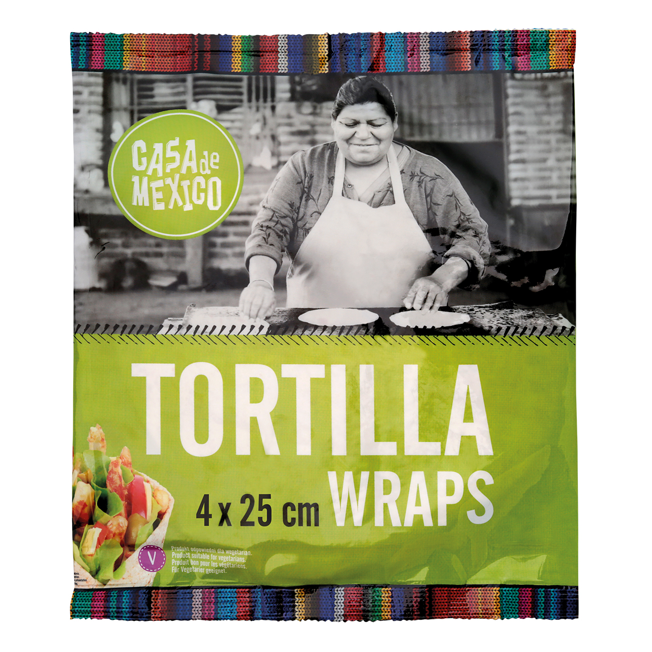Casa De Mexico Wrapy 25Cm -240G