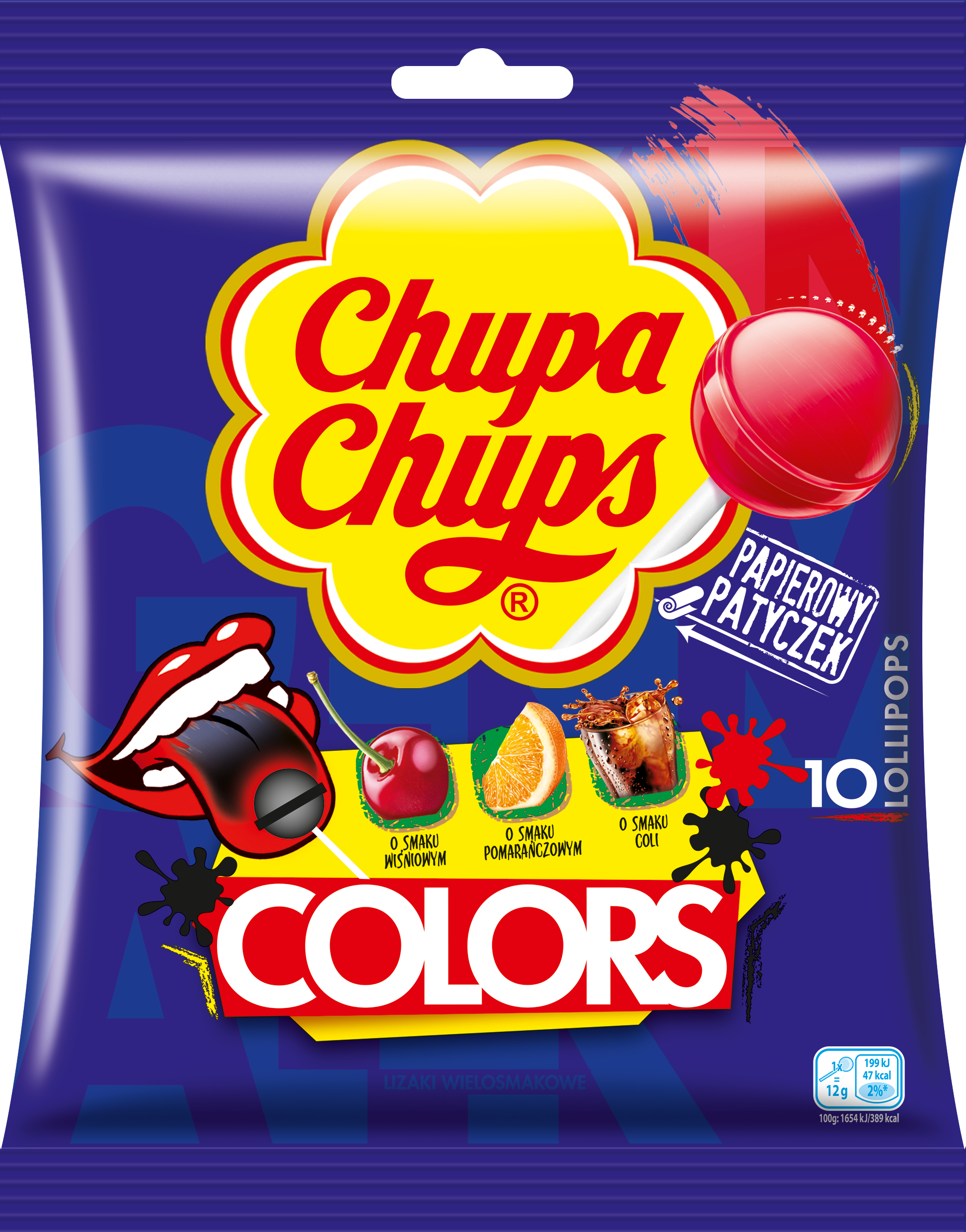 Lizaki Chupa Chups Colors 10X12G