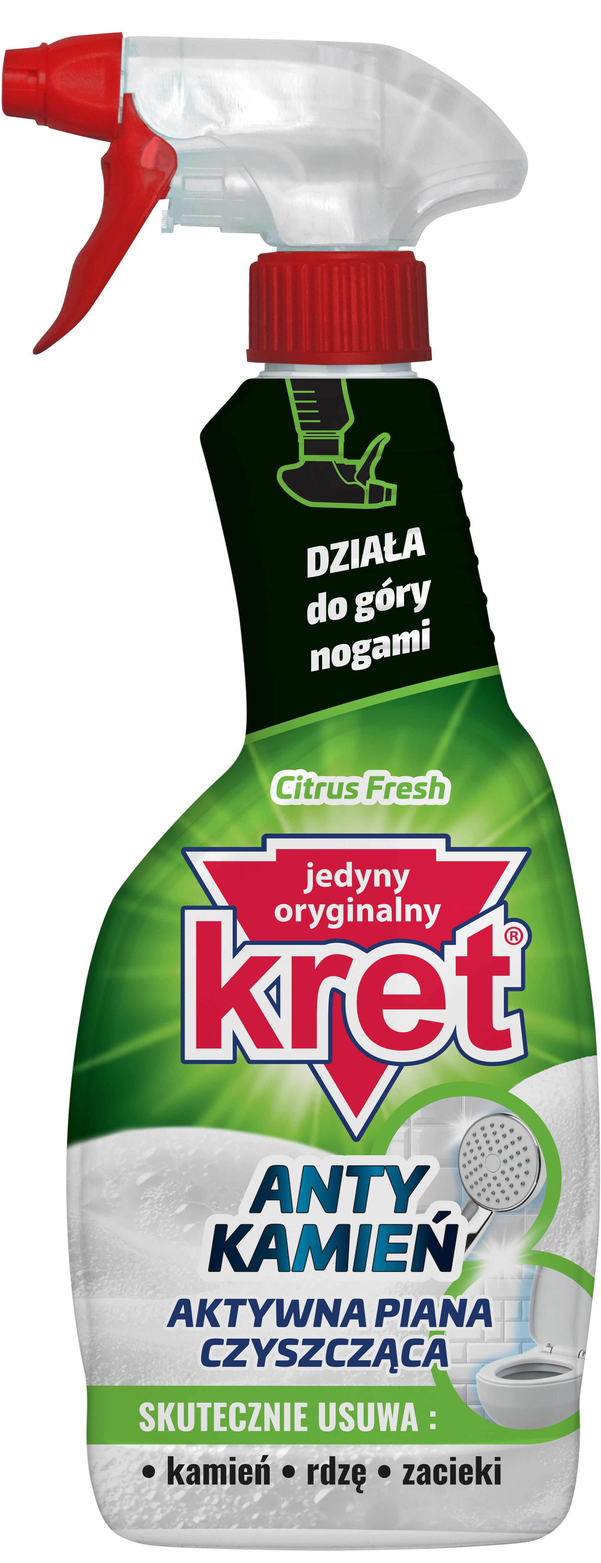 Antykamień Aktywna Piana Citrus Fresh Spray Czyszczący 500Ml