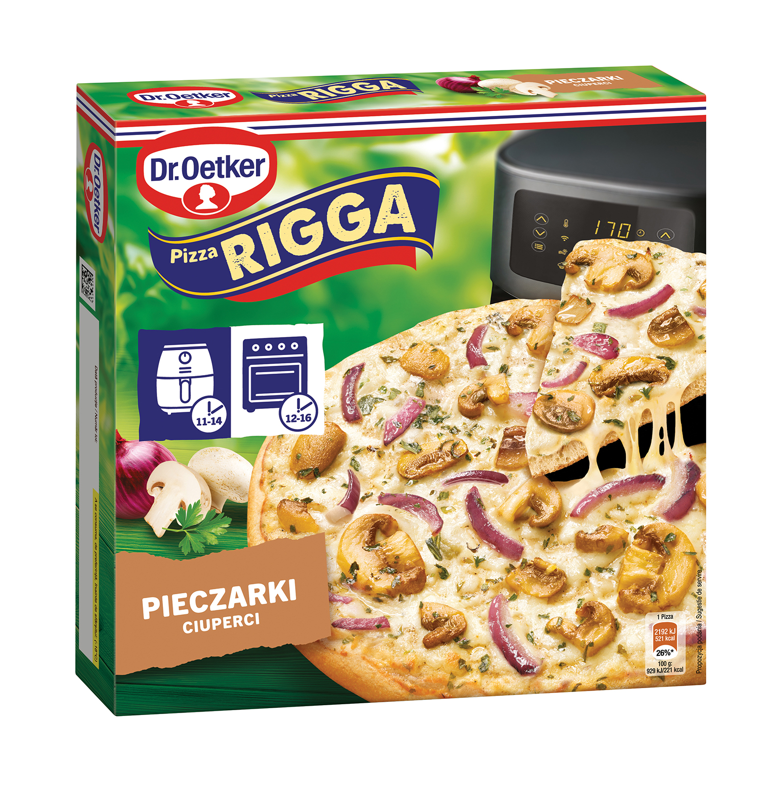Dr. Oetker Pizza Rigga Pieczarki 236 G