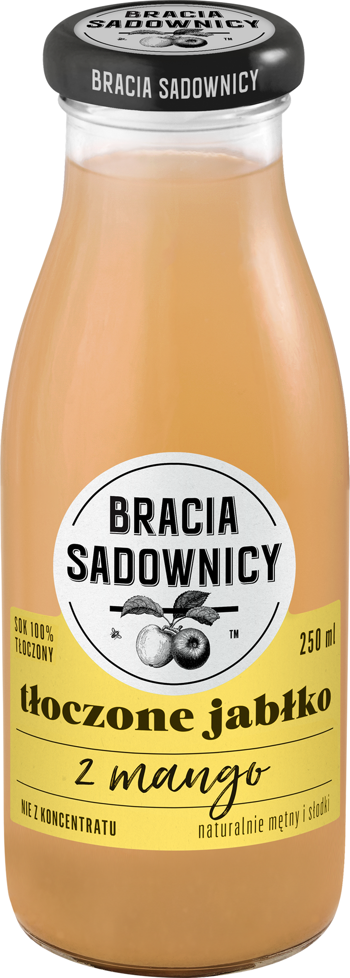 Bracia Sadownicy Sok Tłoczony 250 Ml Jabłko Z Mango