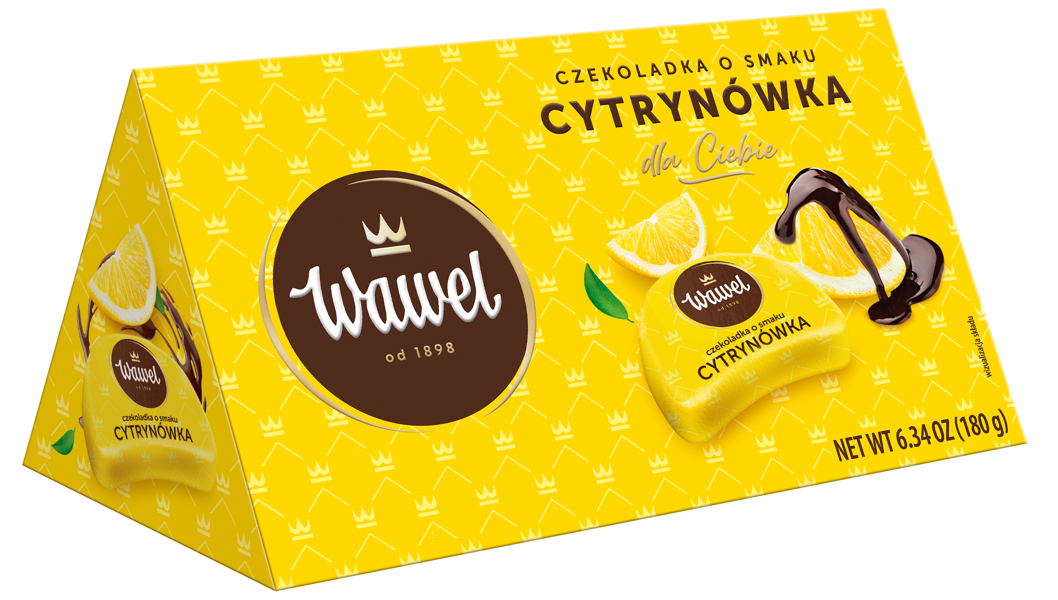 Wawel Czekoladki Prezentowe Cytrynówka 180G