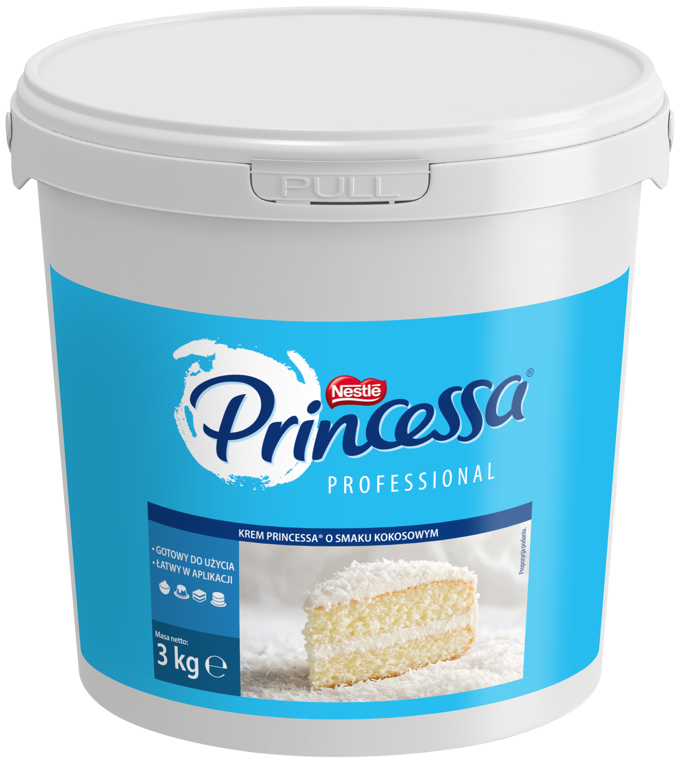 Princessa Krem O Smaku Kokosa 3 Kg