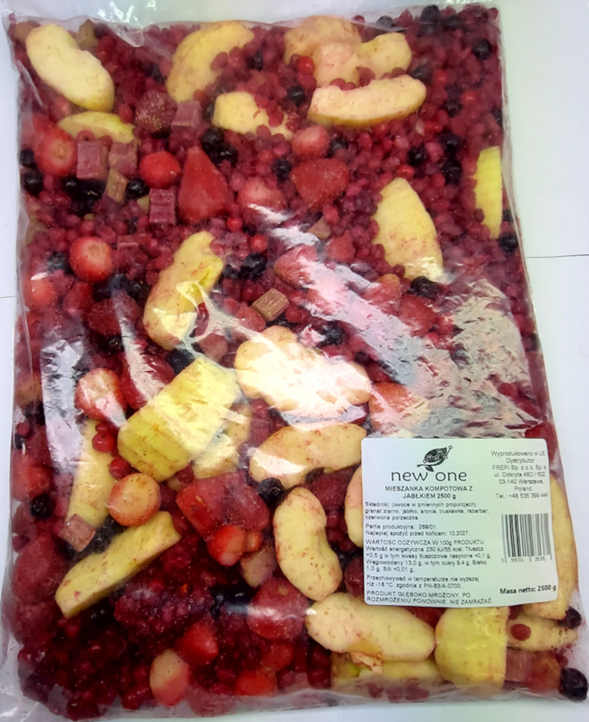 New One Mieszanka Kompotowa Z Jabłkiem 2500G