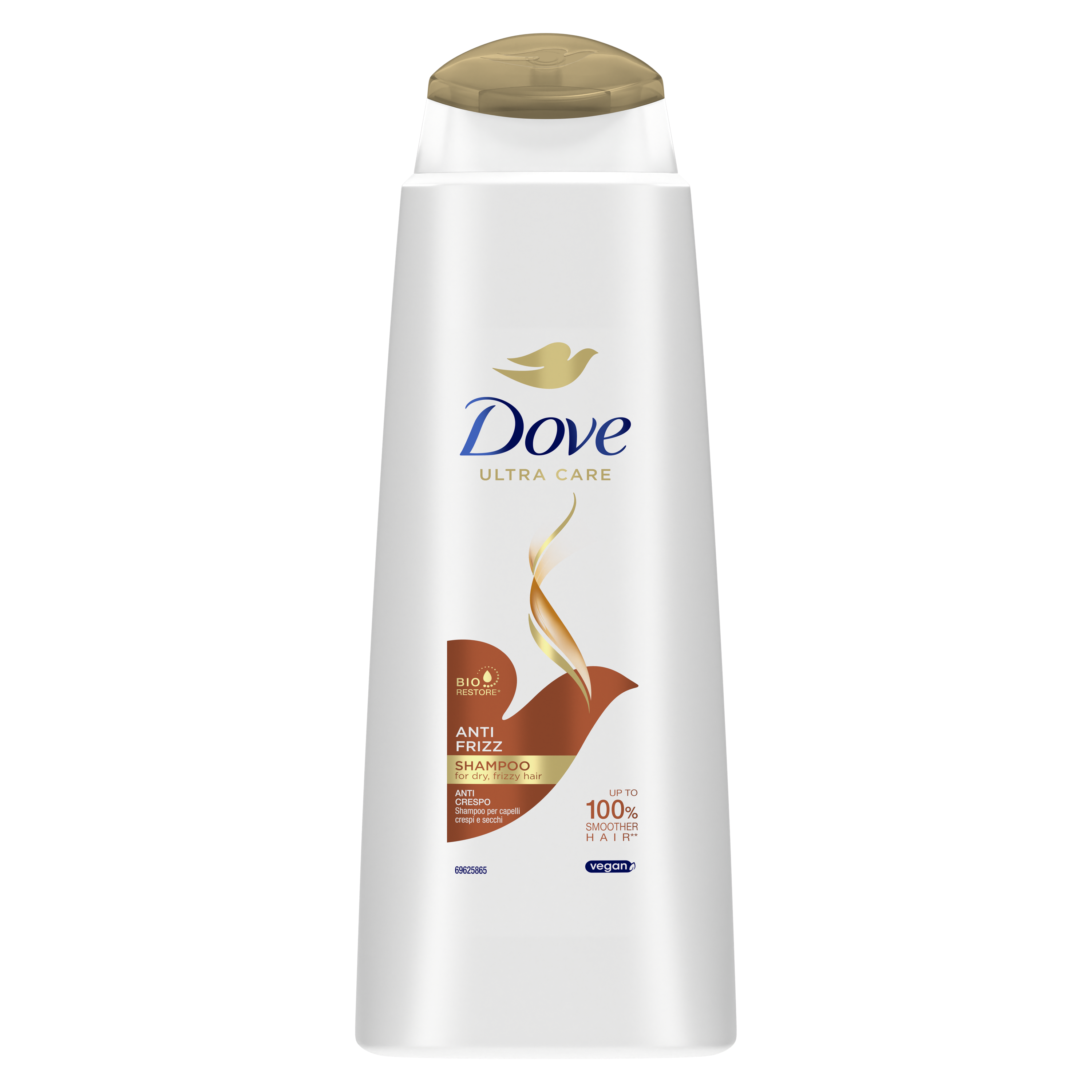 Dove Anti-Frizz Szampon Do Włosów Suchych I Kręconych 400 Ml
