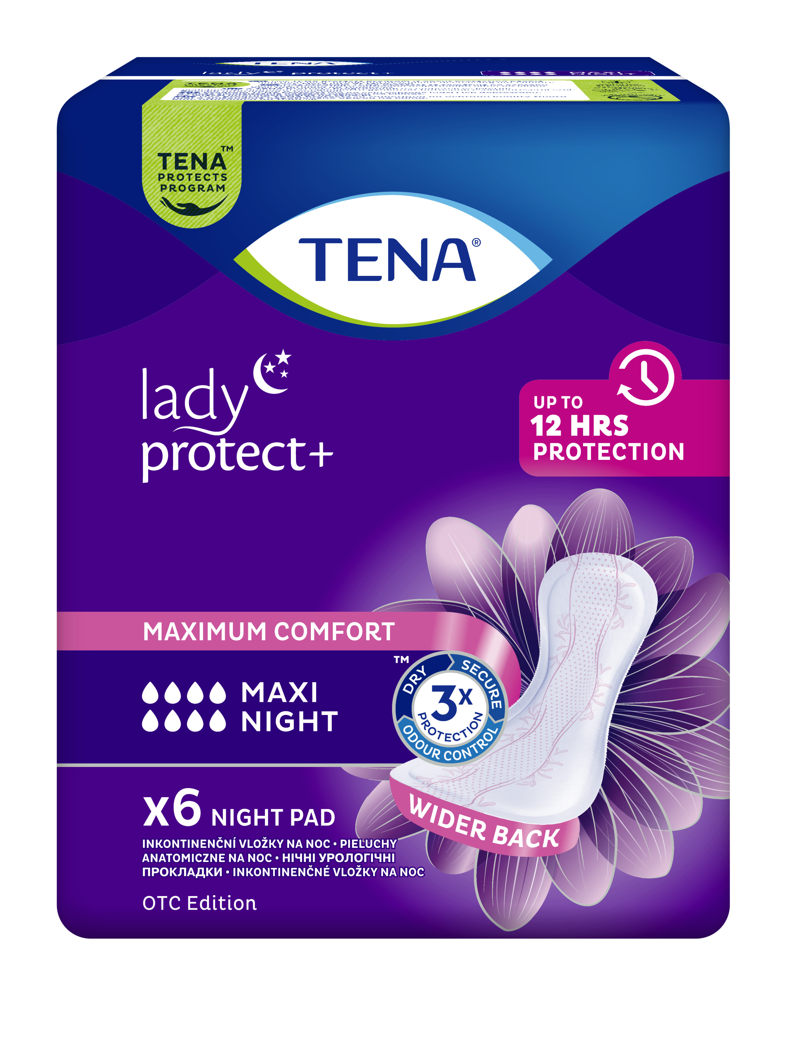 Tena Lady Maxi Night 6 Szt Podpaski Specjalistyczne