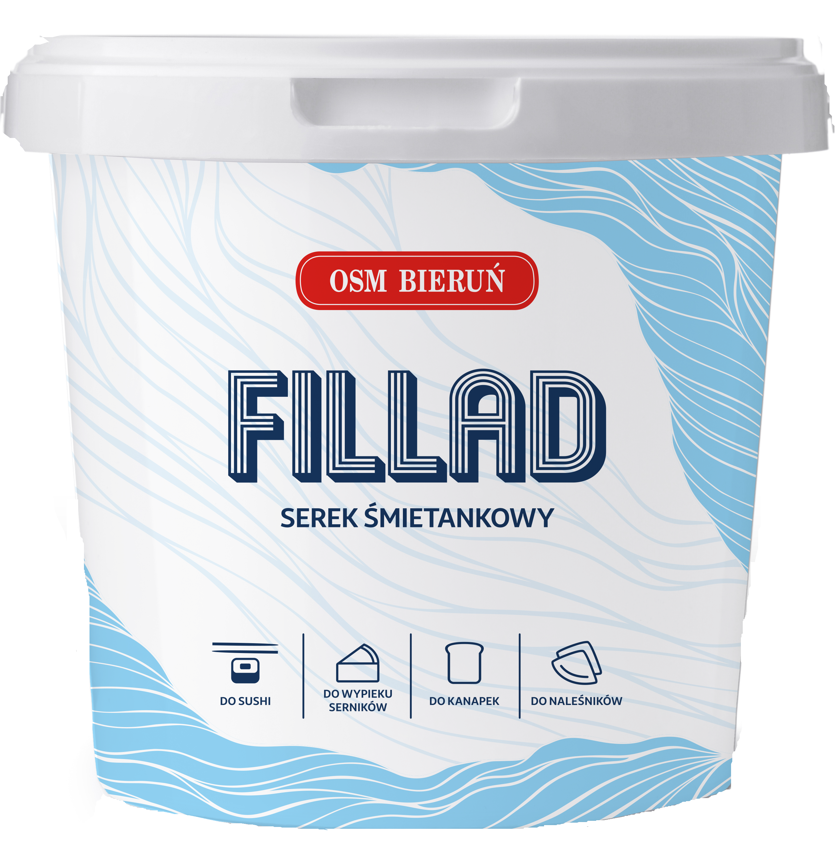 Serek Śmietankowy Do Sushi 1Kg Fillad Osm Bieruń