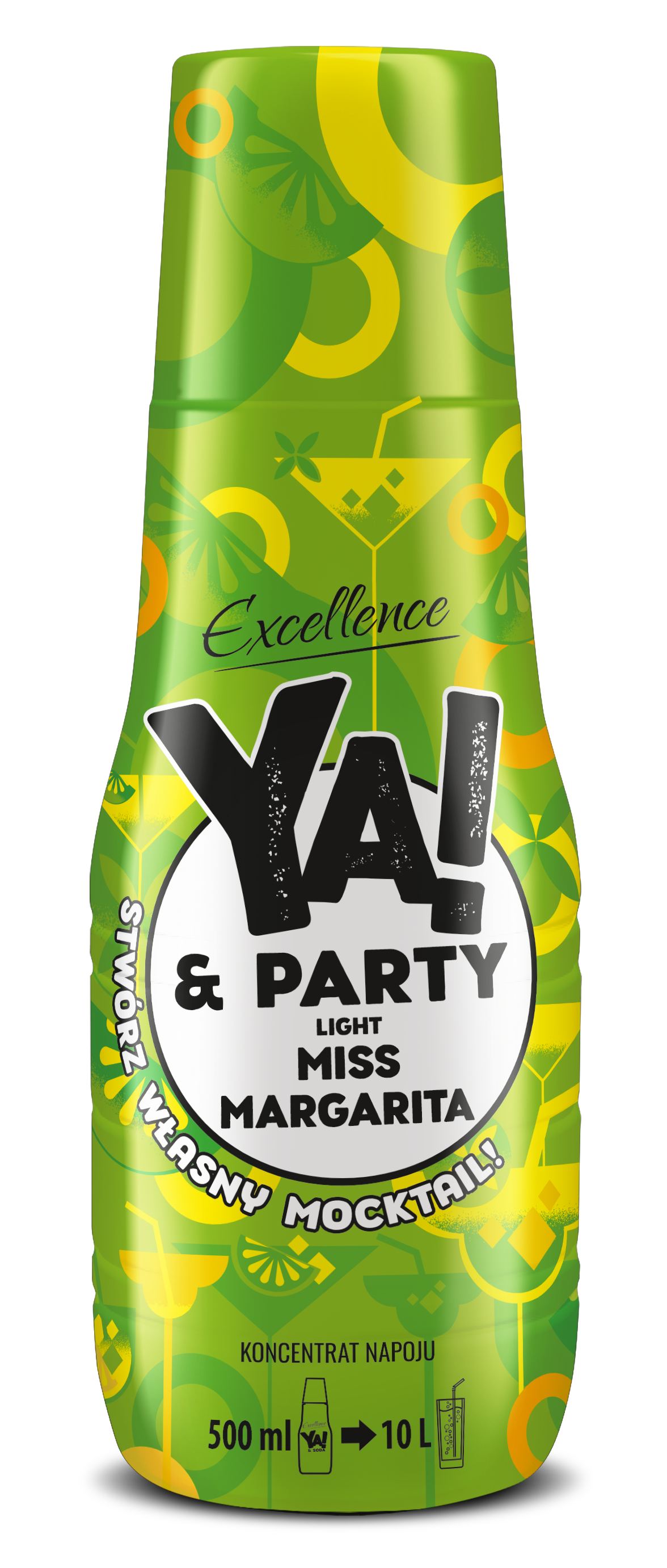 Ya!&Party Miss Margarita. Koncentrat Napoju. Light 500 Ml