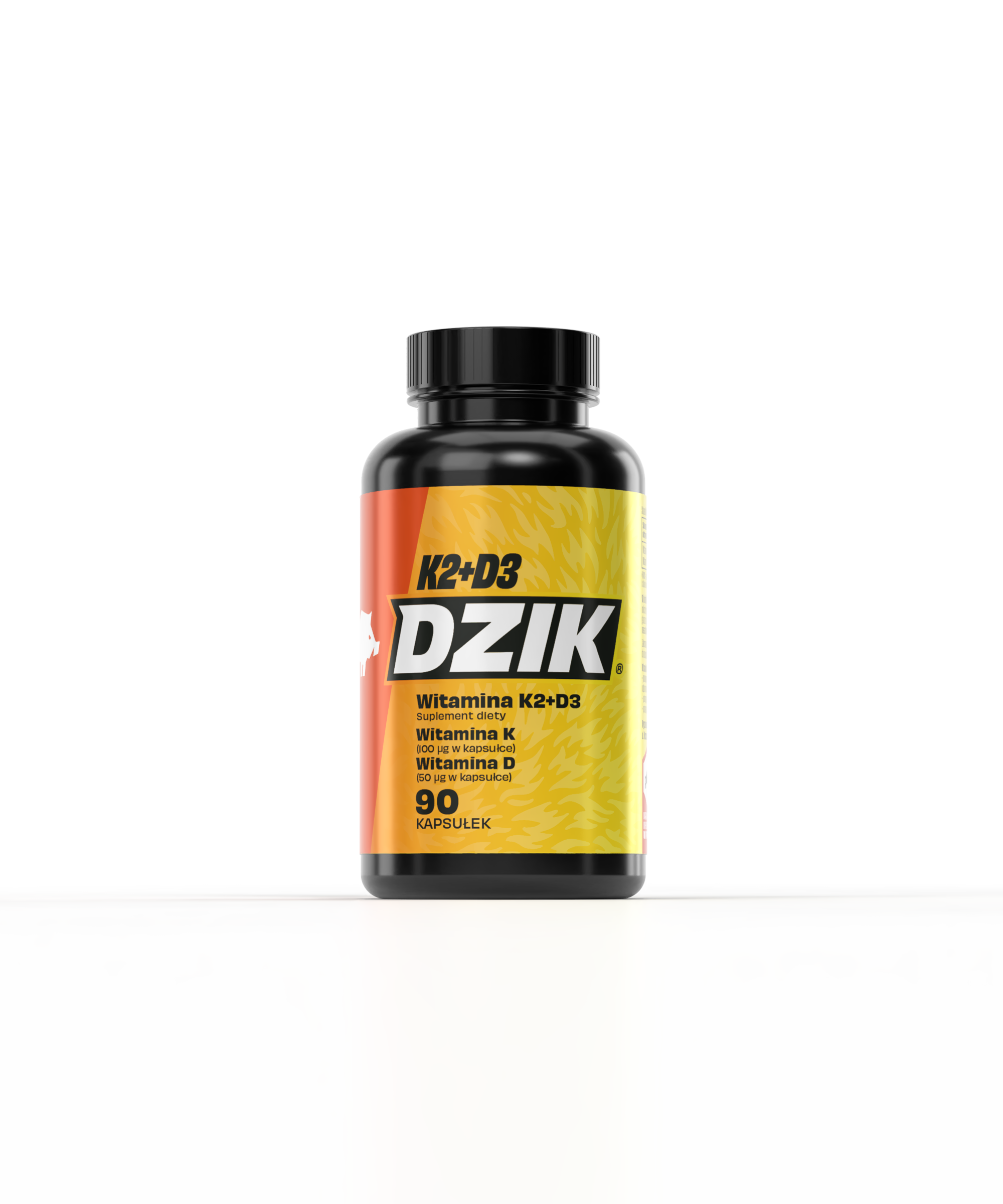 Dzik Witamina K2+D3 90 Kapsułek