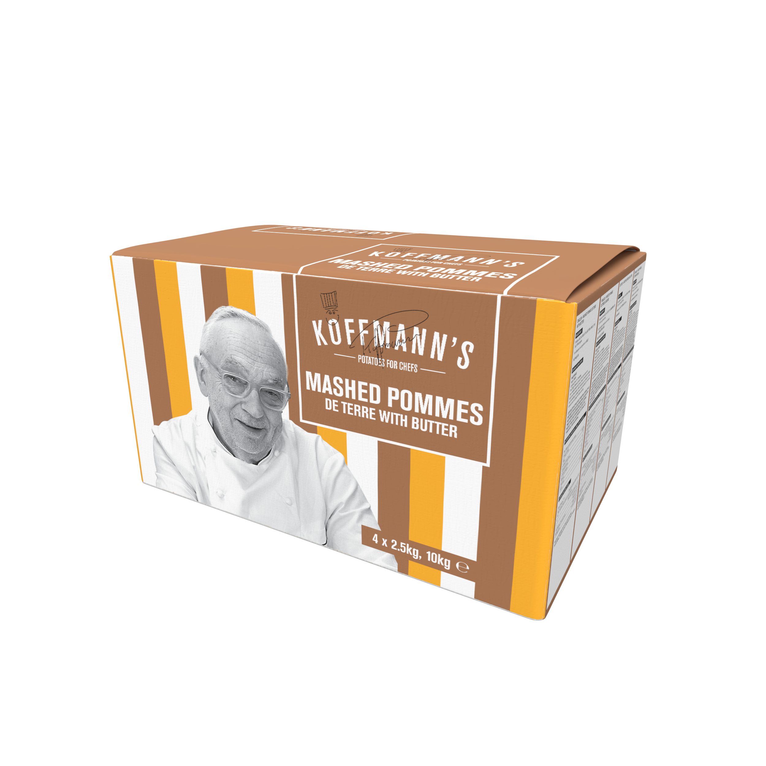 Koffmann'S Puree Ziemniaczane Pomme De Terre Z Masłem 4 X 2,5 Kg