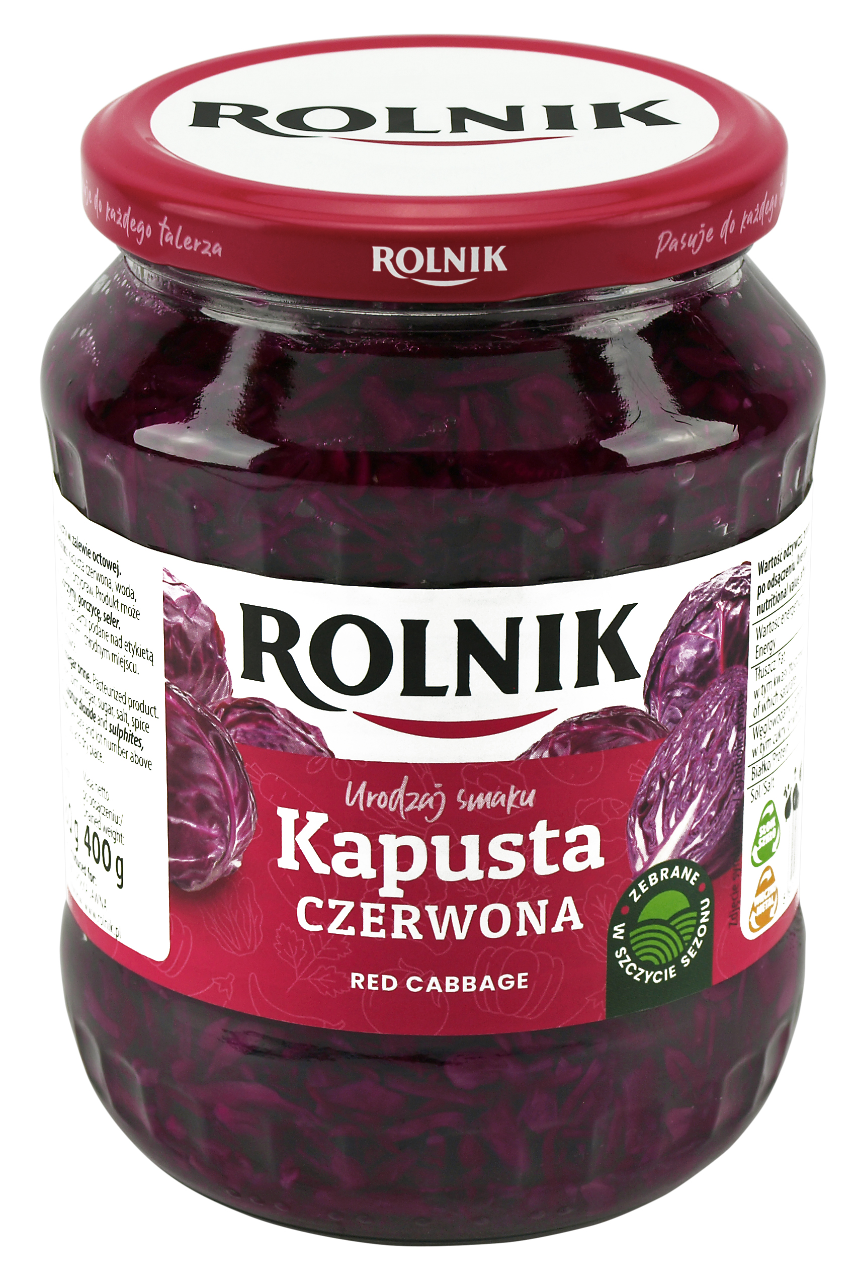 Kapusta Czerwona 680 G Rolnik