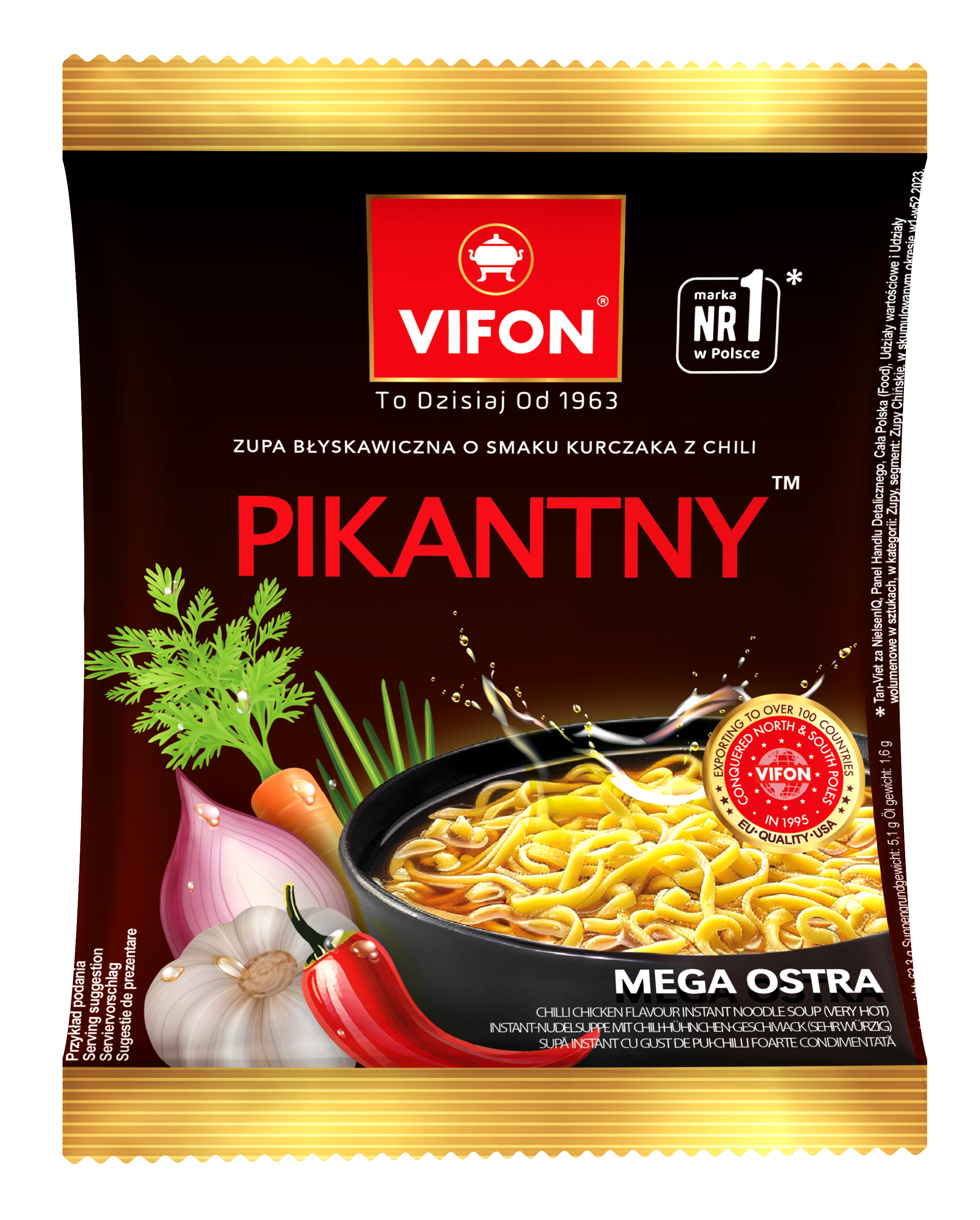 Vifon Zupa O Smaku Kurczaka - Pikantny 70 G