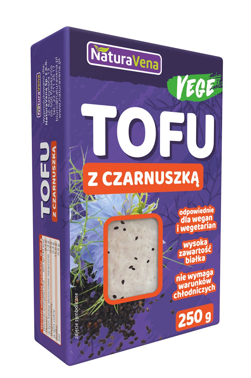 Tofu Z Czarnuszką 250G Naturavena