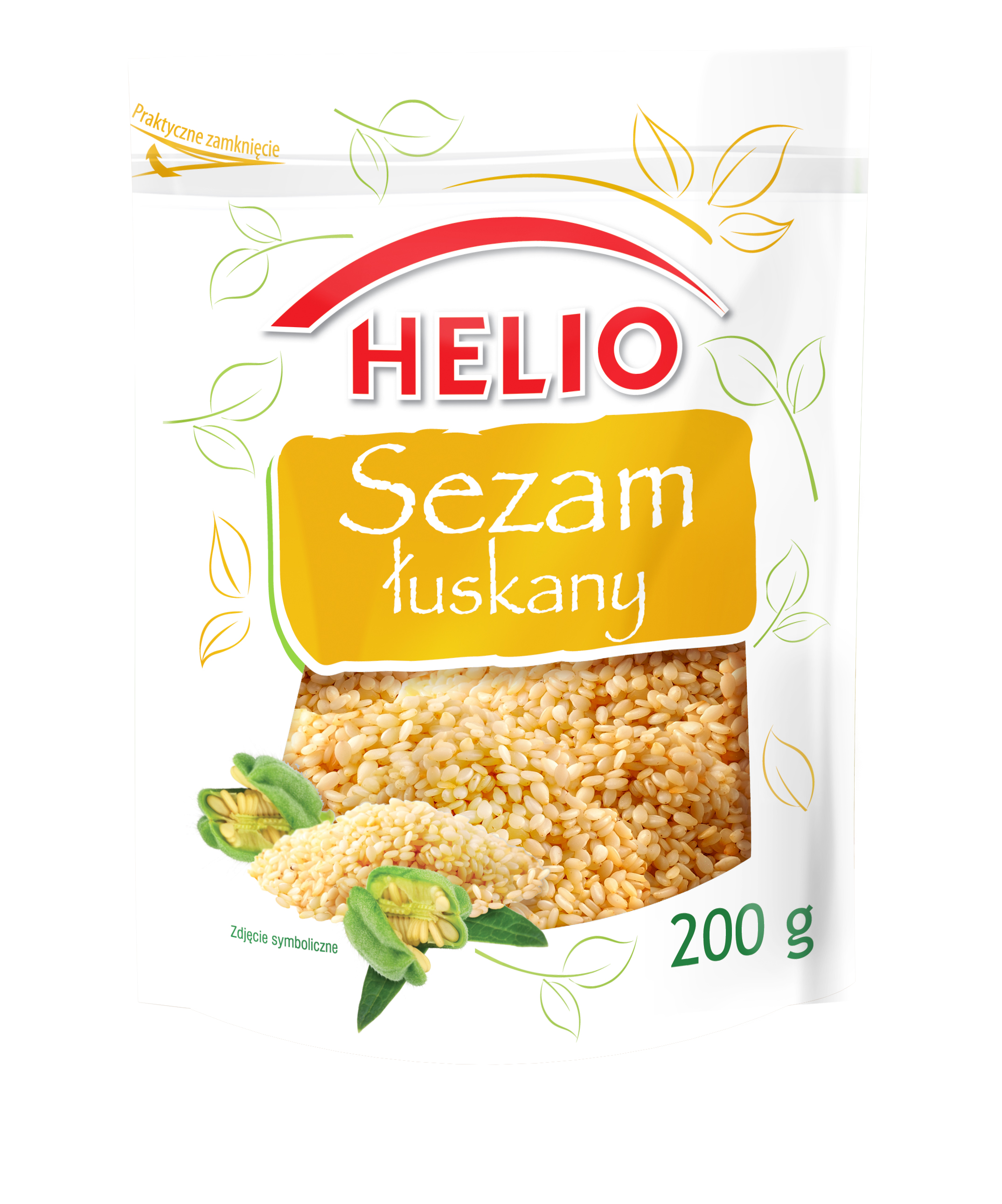 Sezam Łuskany Helio 200 G
