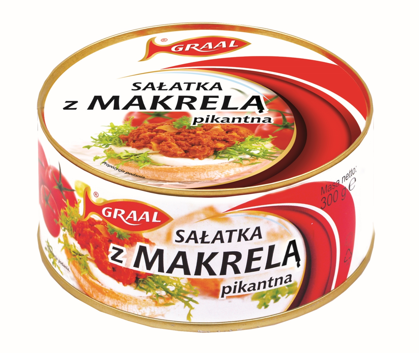 Graal Sałatka Z Makrelą Pikantna 300 G