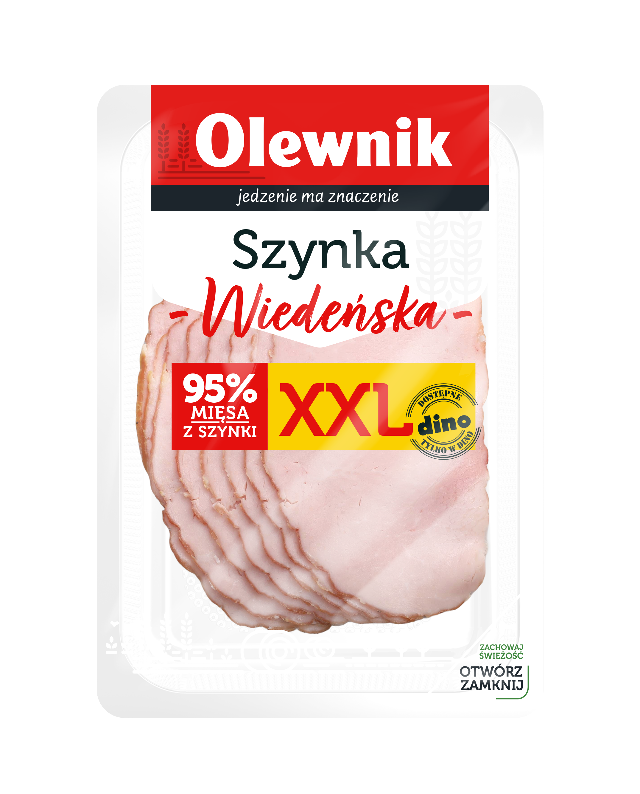 Szynka Wiedeńska Plastry 200 G Olewnik