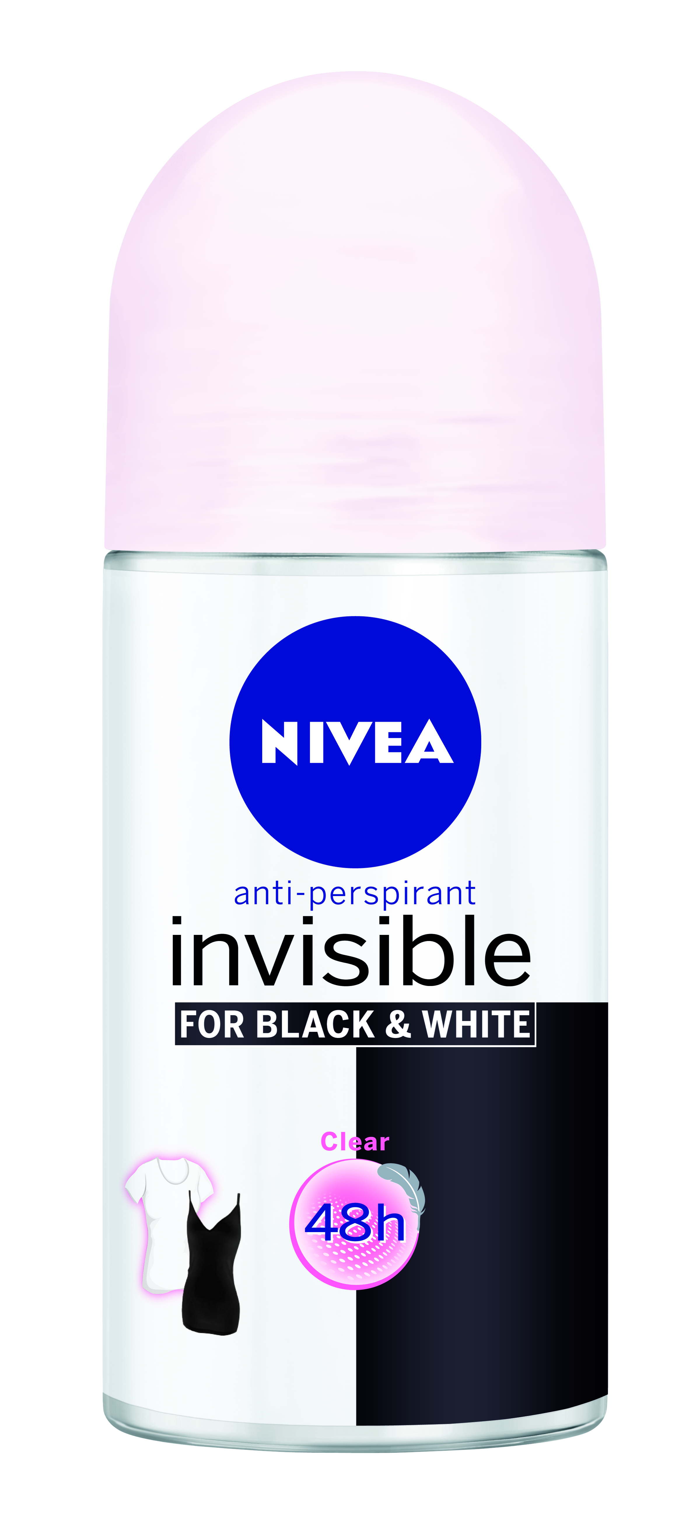 Nivea Antyperspirant Invisible Clear Roll-On 50 Ml