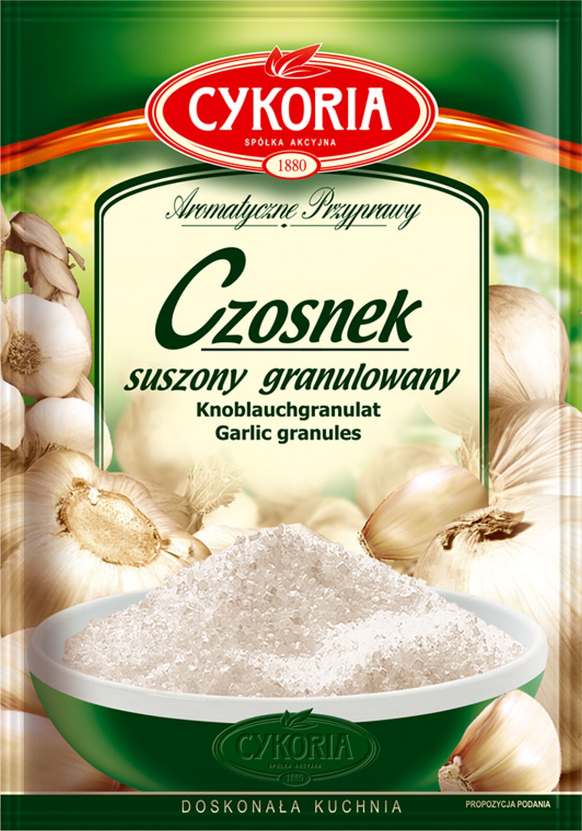 Czosnek Suszony Granulowany Cykoria 20G