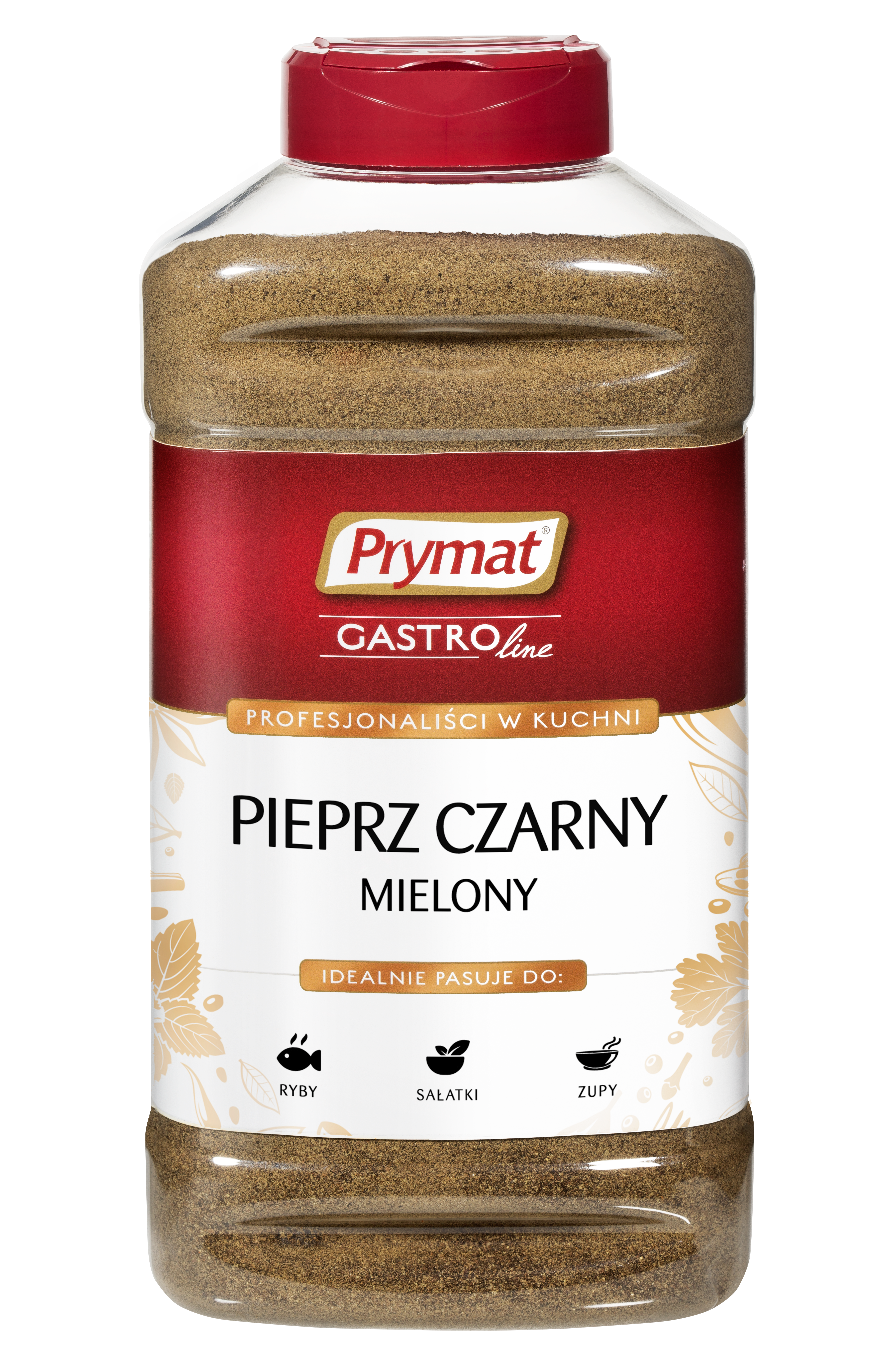 Prymat Gastroline Pieprz Czarny Mielony 820G