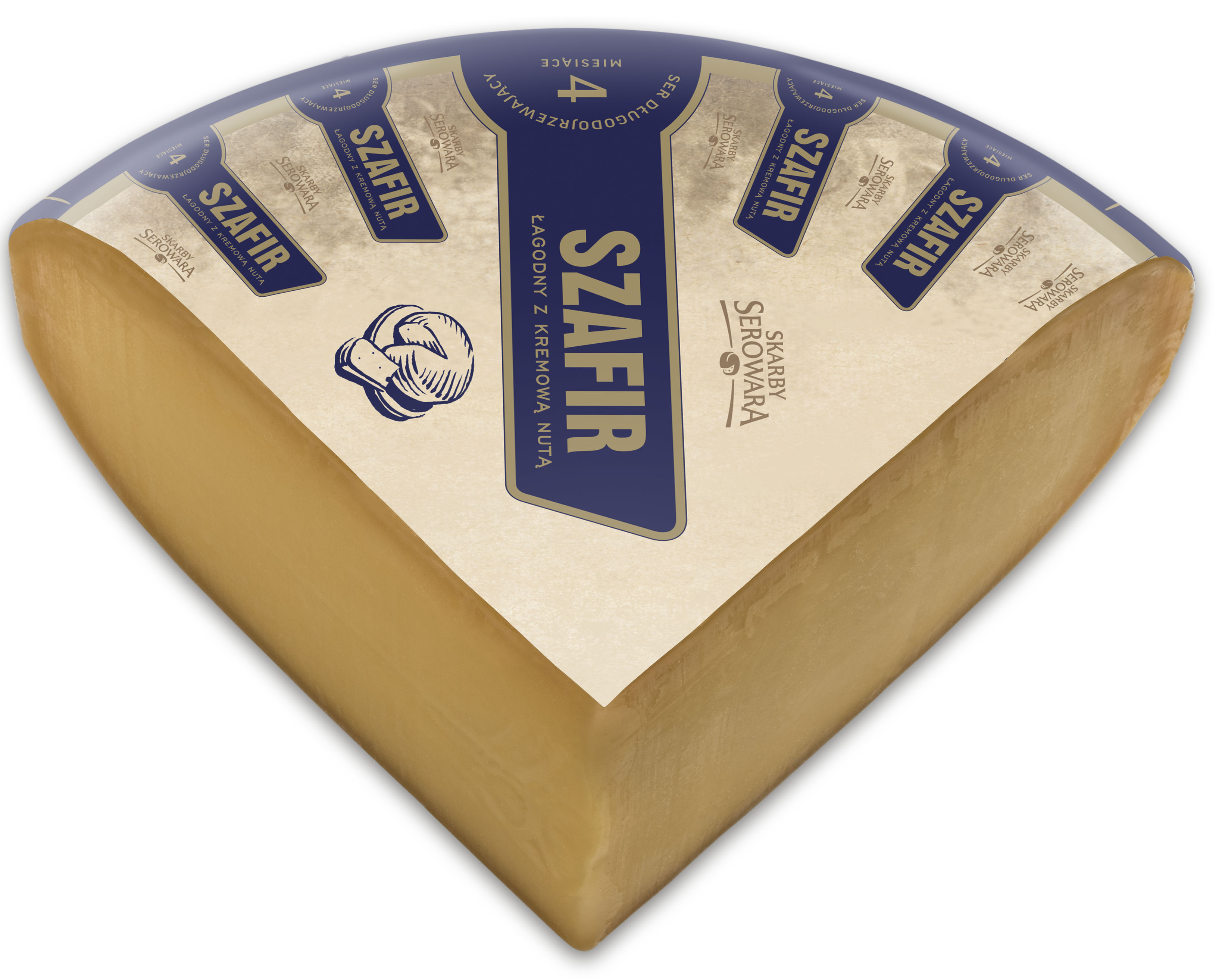 Ser Żółty Szafir Skarby Serowara Blok Ok. 2 Kg