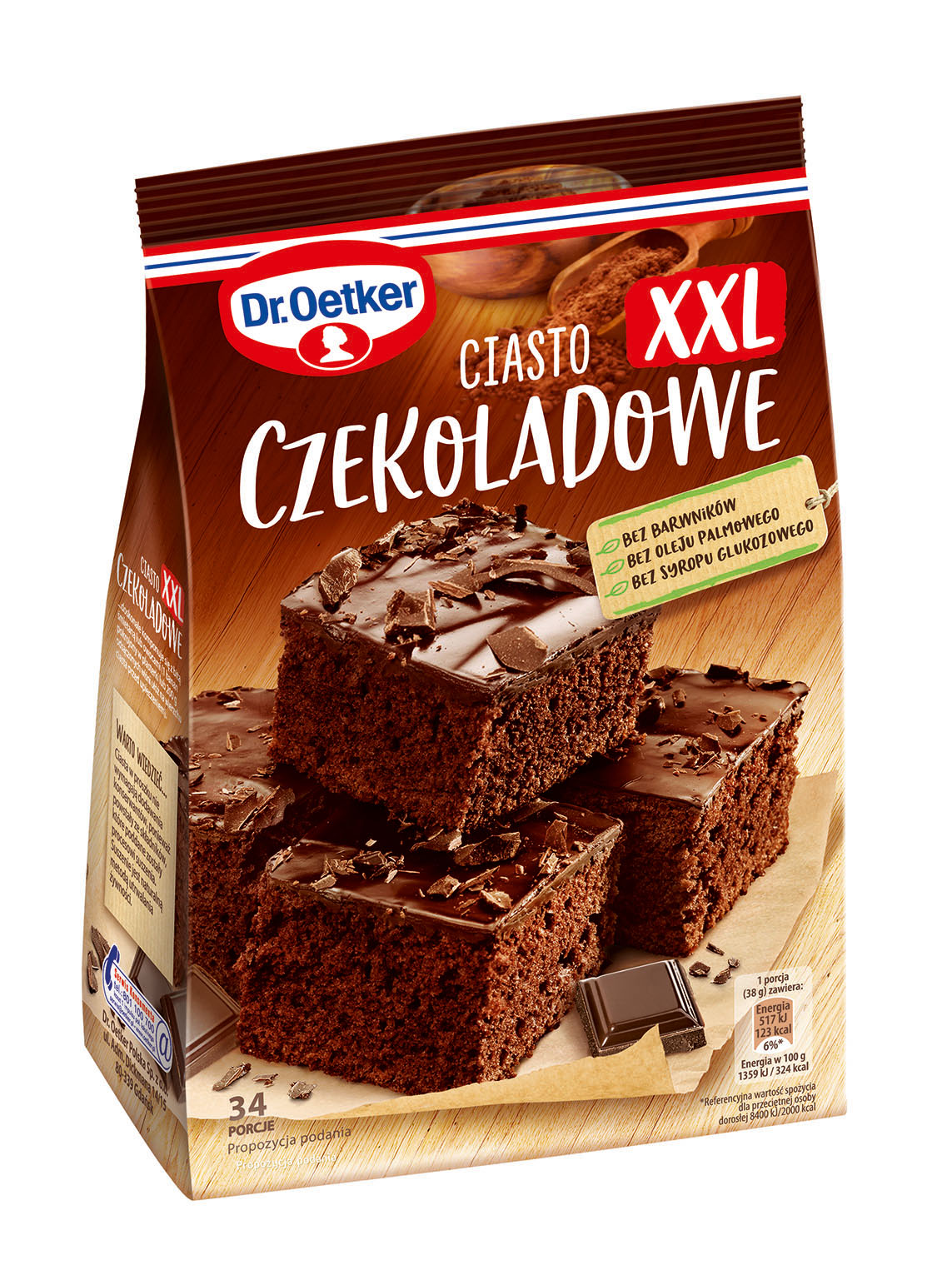 Dr. Oetker Ciasto Czekoladowe Xxl 671 G