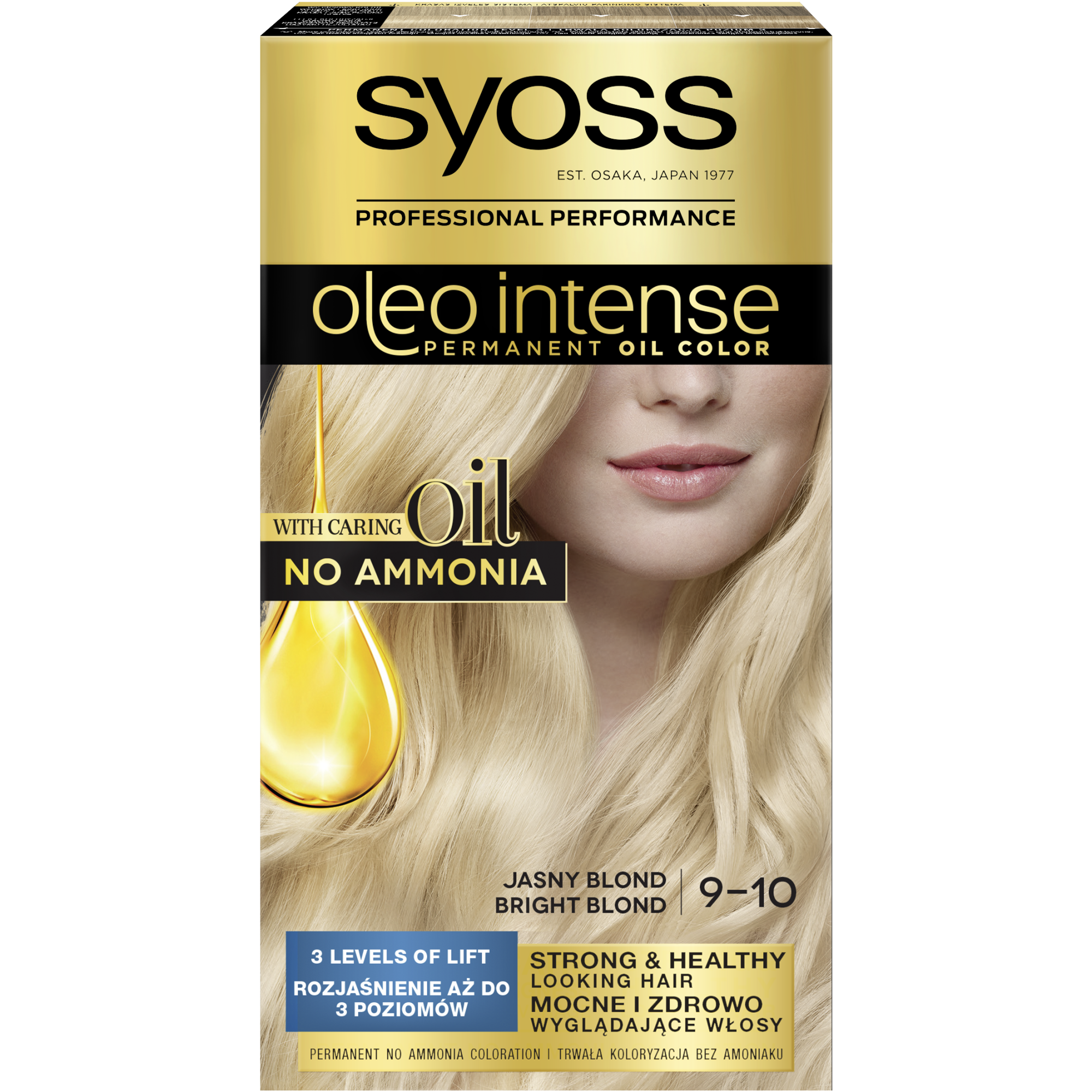 Syoss Oleo Krem Koloryzujący Jasny Blond 9-10