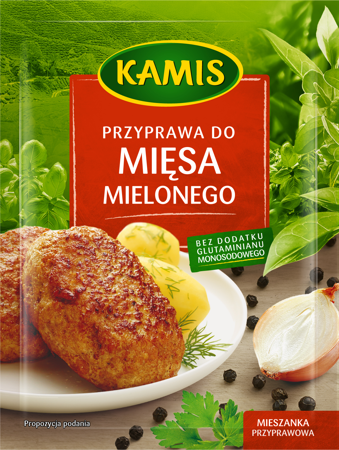 Kamis Przyprawa Do Mięsa Mielonego 20G
