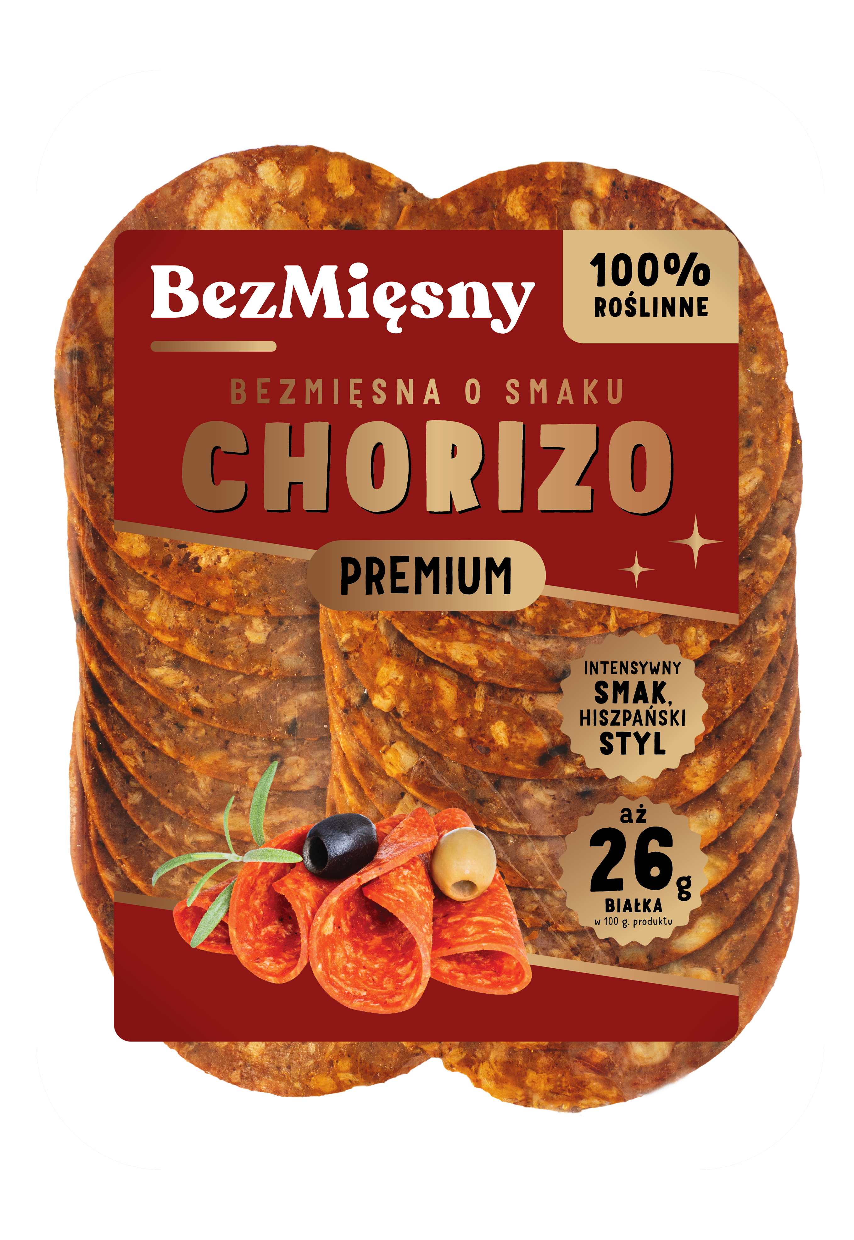 Bezmięsne Chorizo Premium 100G