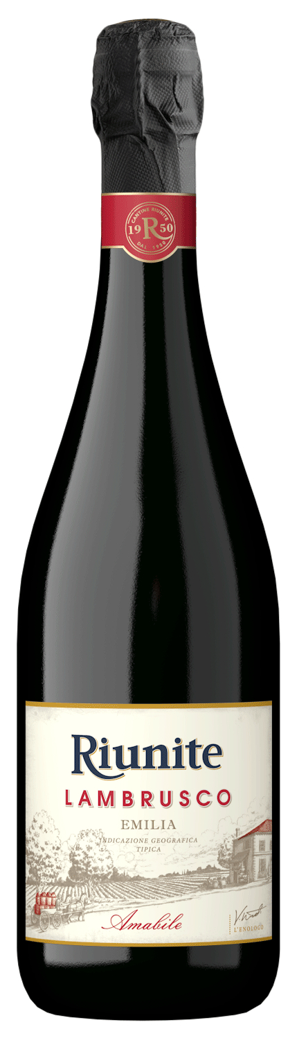 Wino Riunite Lambrusco Emilia 750 Ml