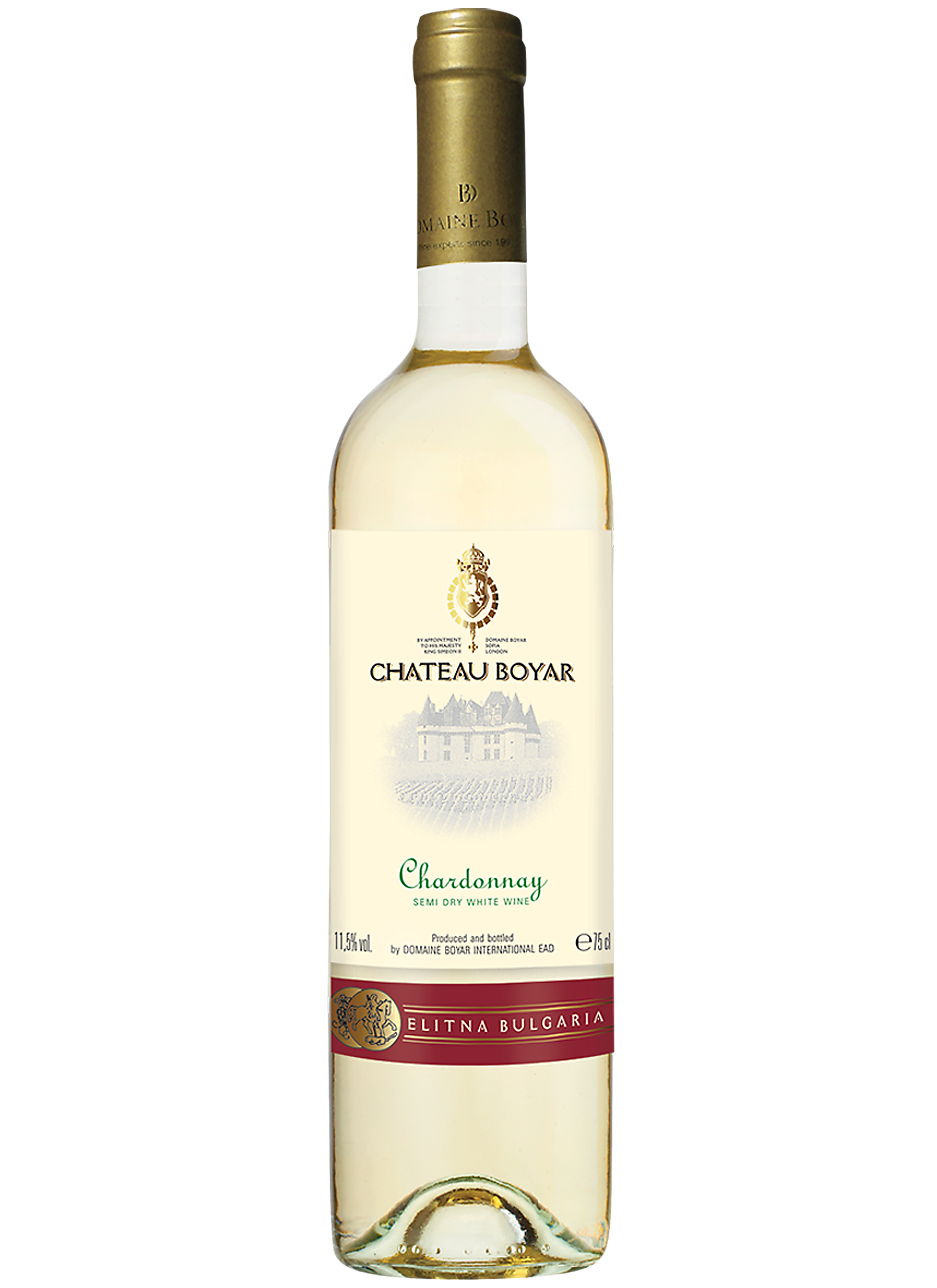 Chateau Boyar Chardonnay 0,75L
