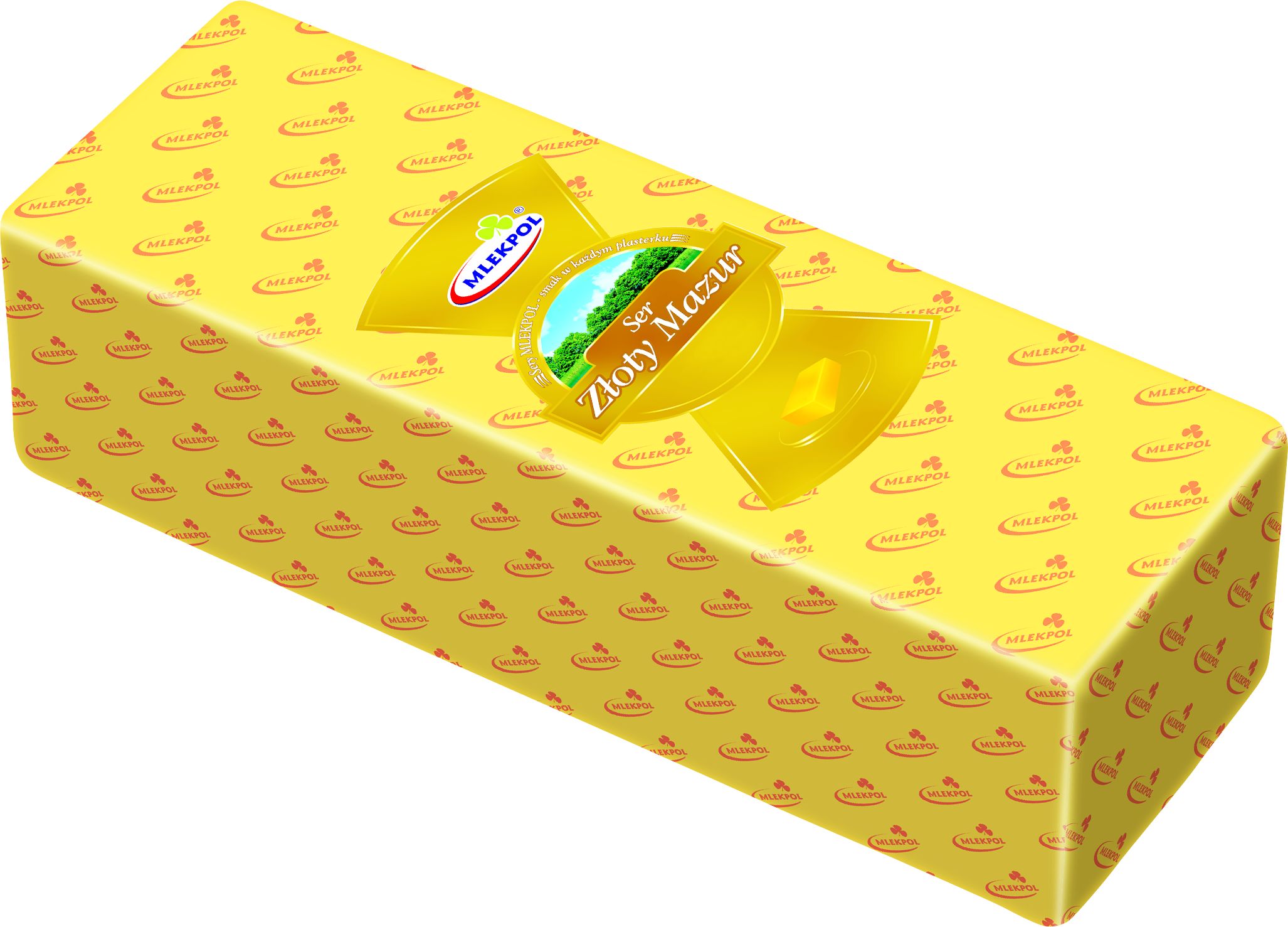Ser Złoty Mazur Blok Ok. 3,5Kg Mlekpol