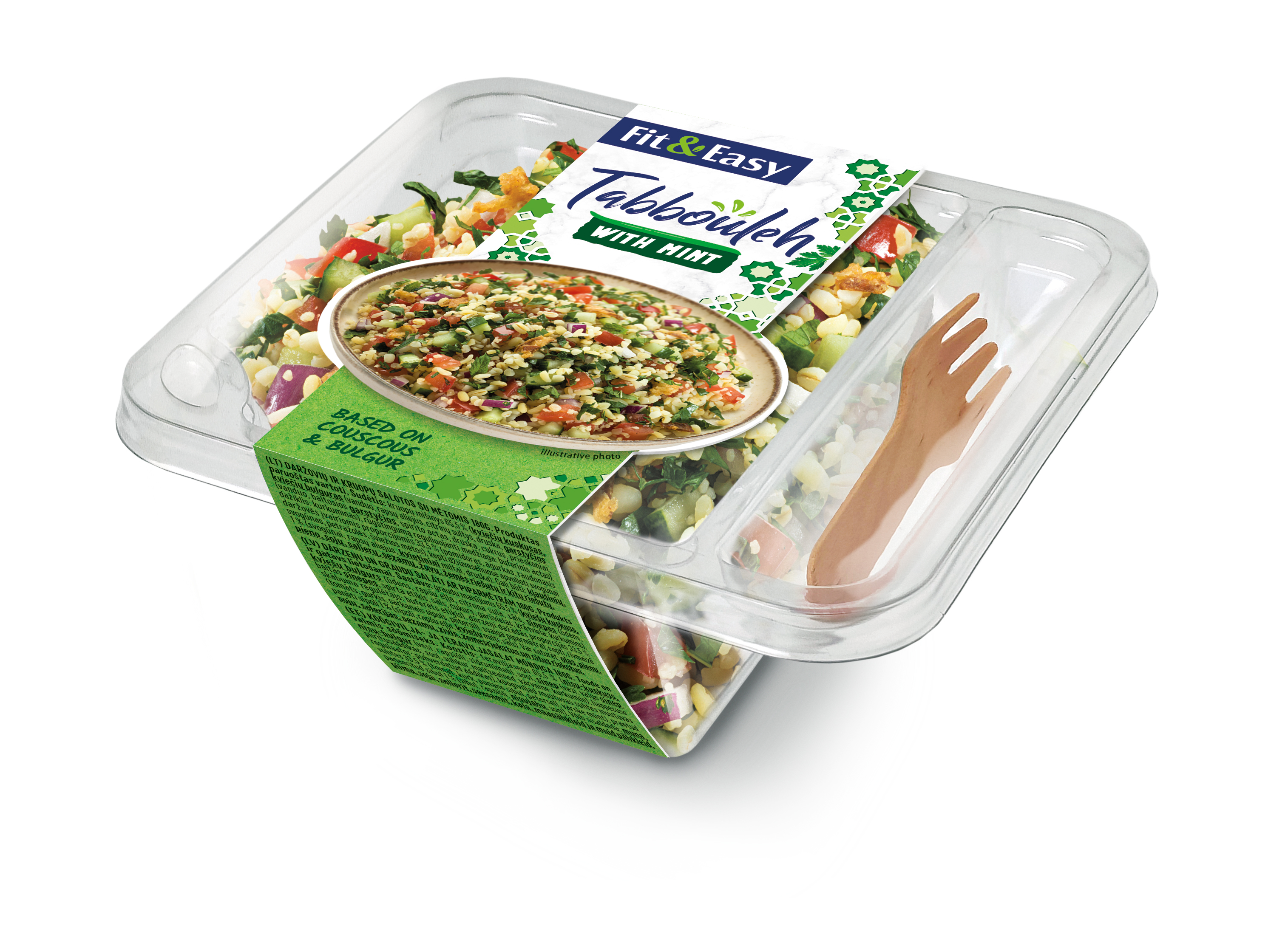 Tabbouleh Z Miętą I Pietruszką Polska 180G Fit&Easy
