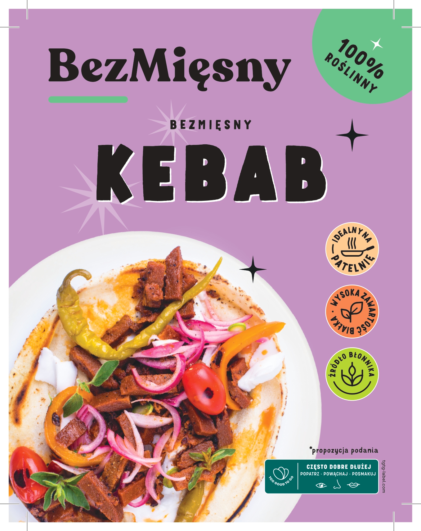 Bezmięsny Kebab 160 G Bezmięsny