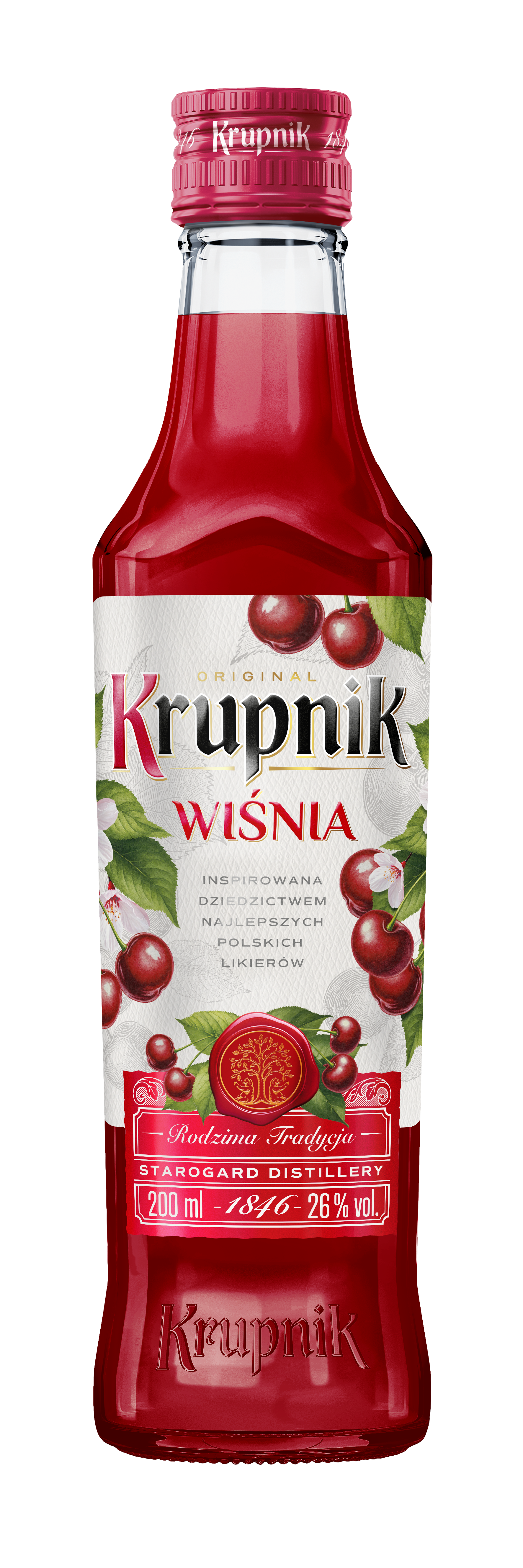 Krupnik Wiśnia 26% 0,2L