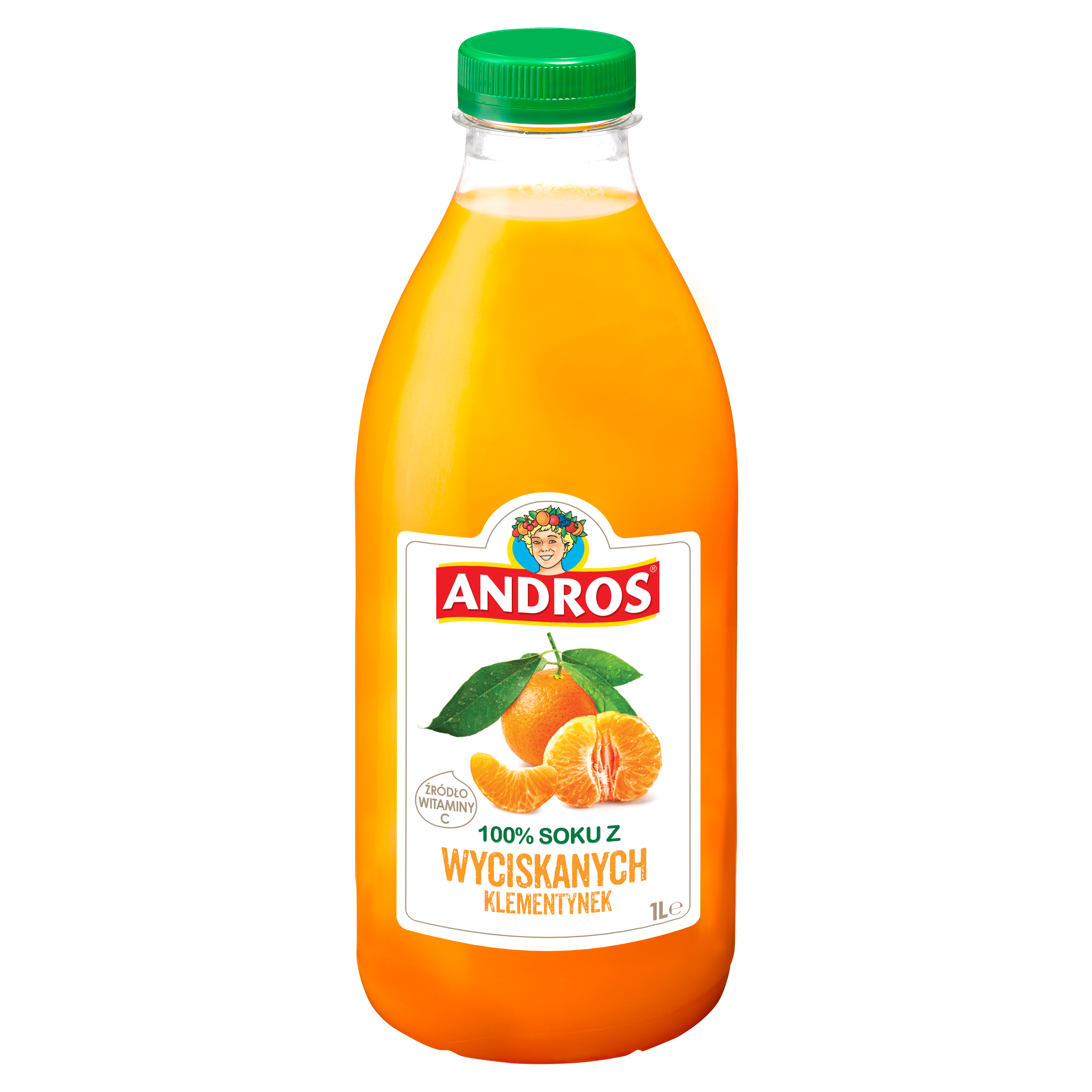 Andros Sok Z Klementynek Wyciskanych 1 L