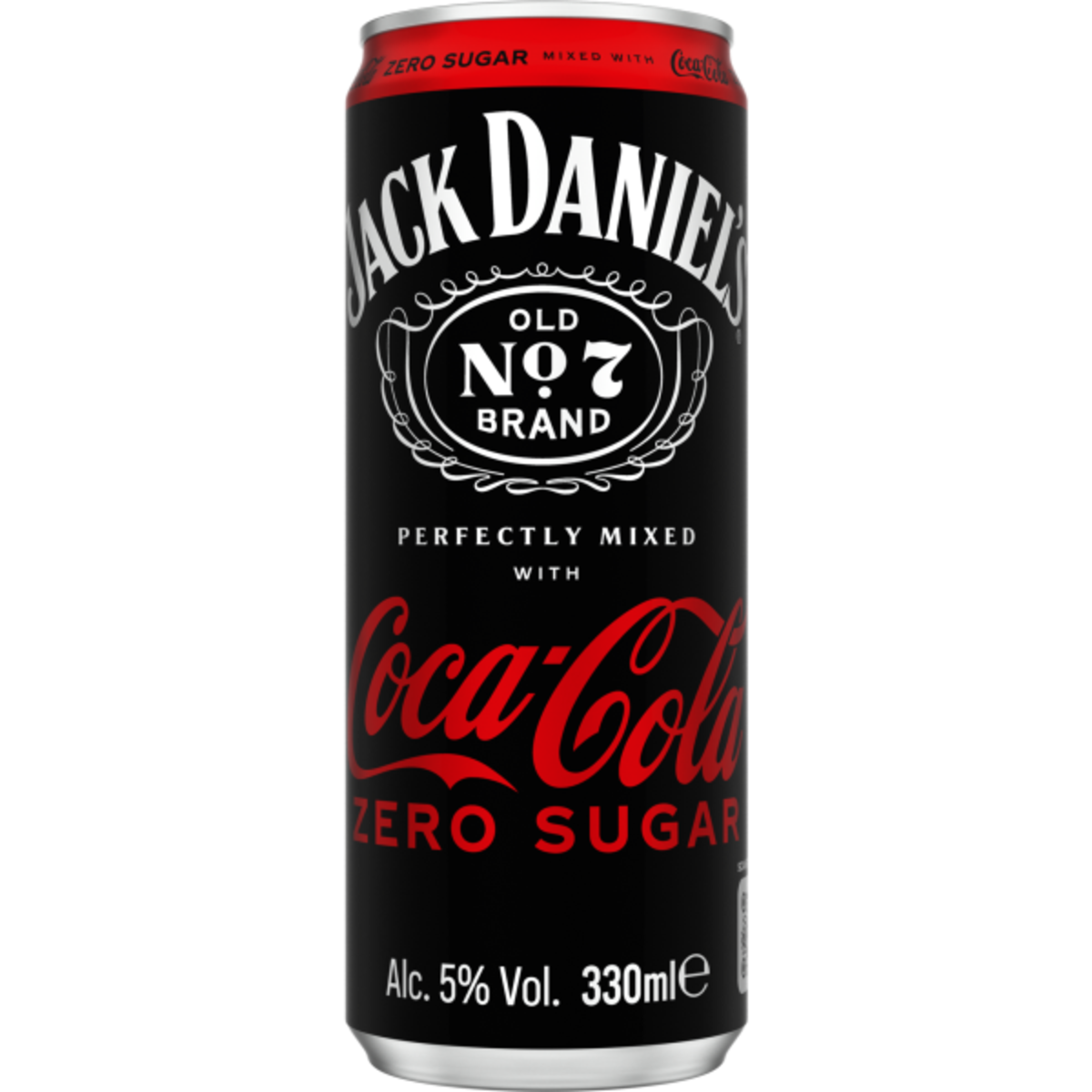 Jack Daniel'S & Coca-Cola Zero Cukru 5% Vol. 330 Ml - Kaucja