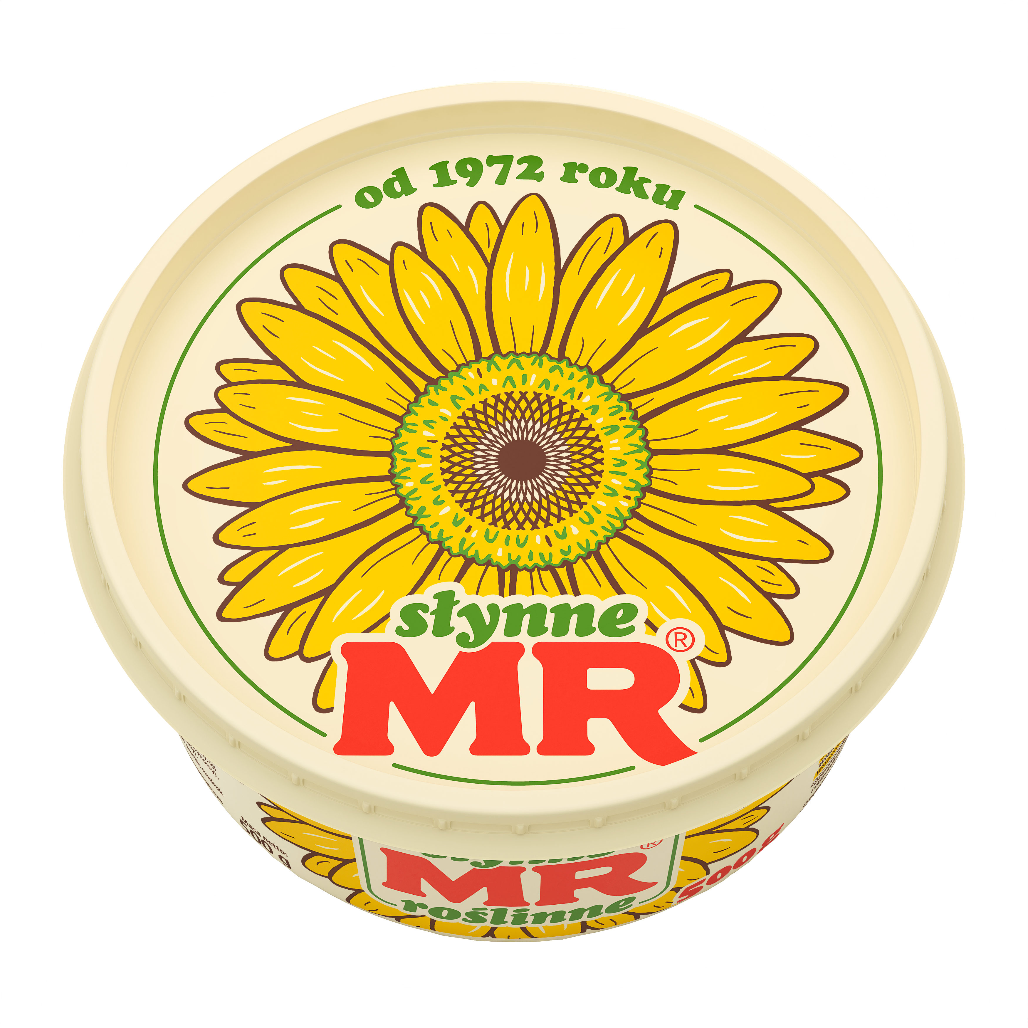 Słynne Mr Roślinne 500G Margaryna